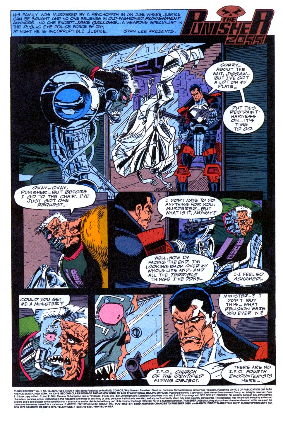 Read online Punisher 2099 comic -  Issue #15 - 2