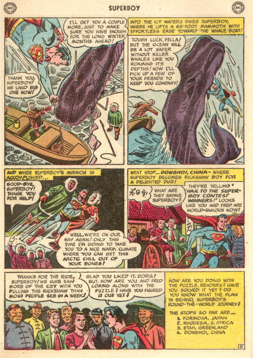 Superboy (1949) 7 Page 8