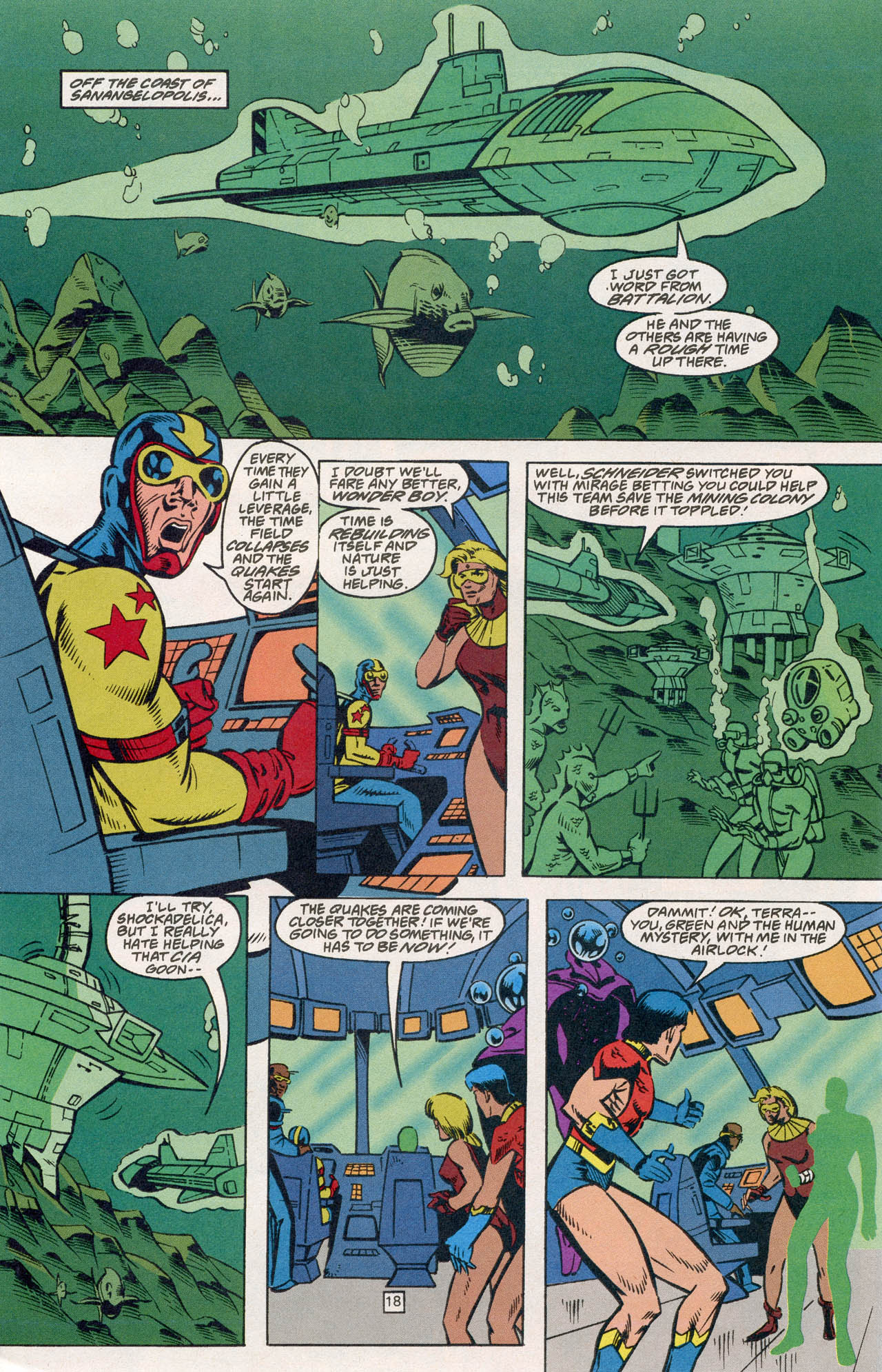 Read online Team Titans comic -  Issue #24 - 22