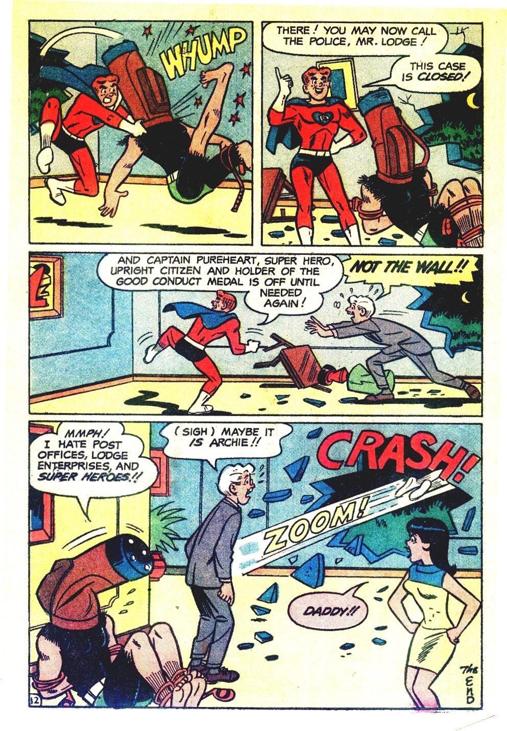 Read online Archie as Captain Pureheart comic -  Issue #6 - 16