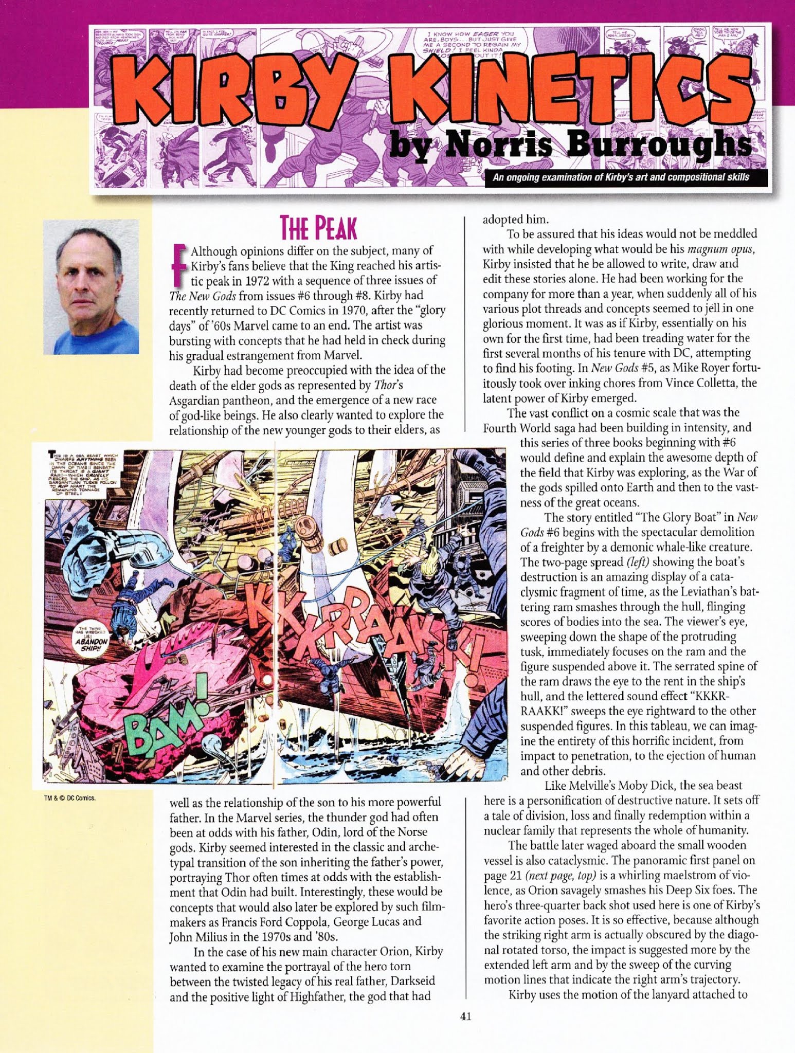Read online The Jack Kirby Collector comic -  Issue #61 - 41