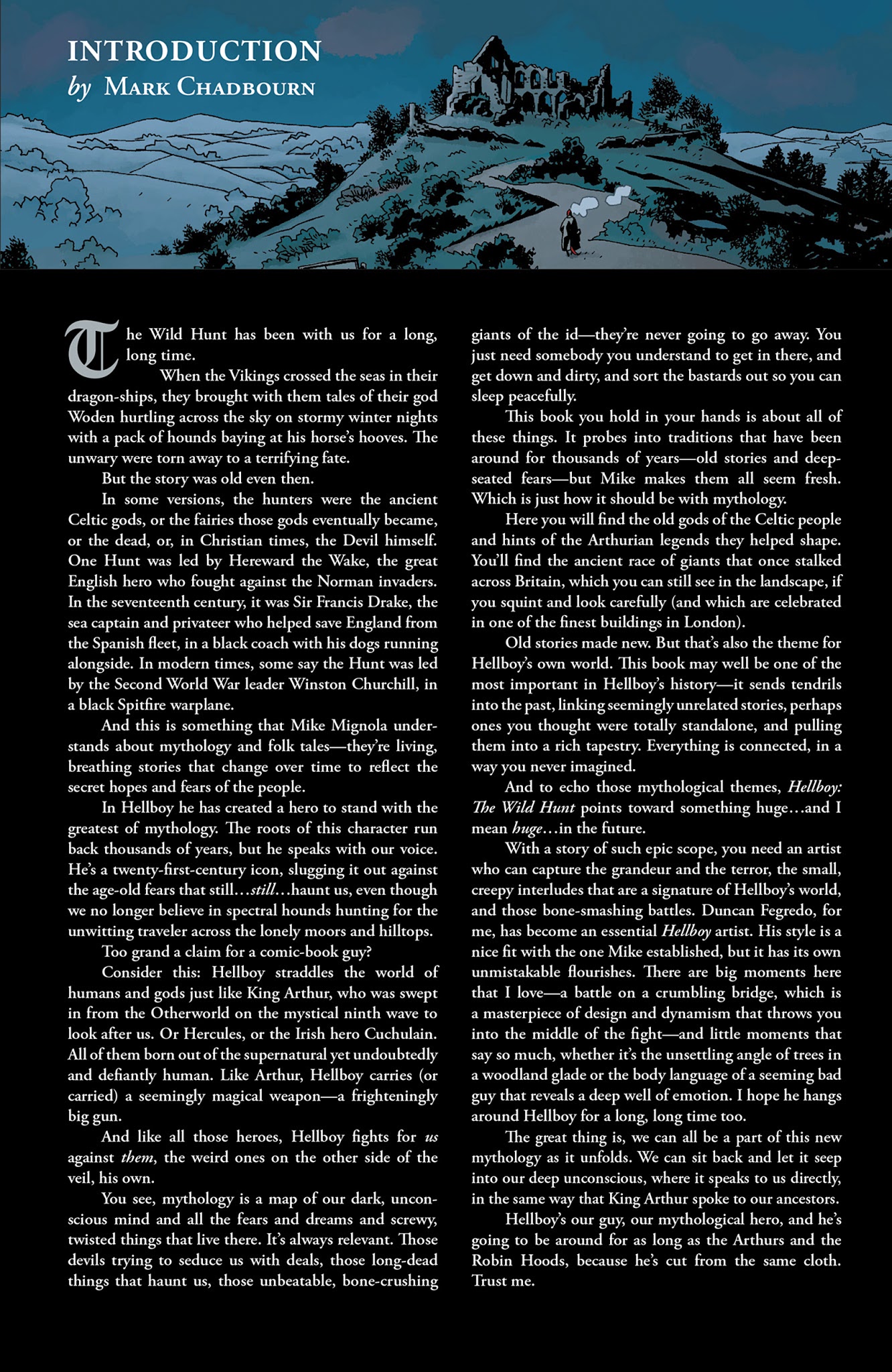 Read online Hellboy: The Wild Hunt comic -  Issue # TPB - 6
