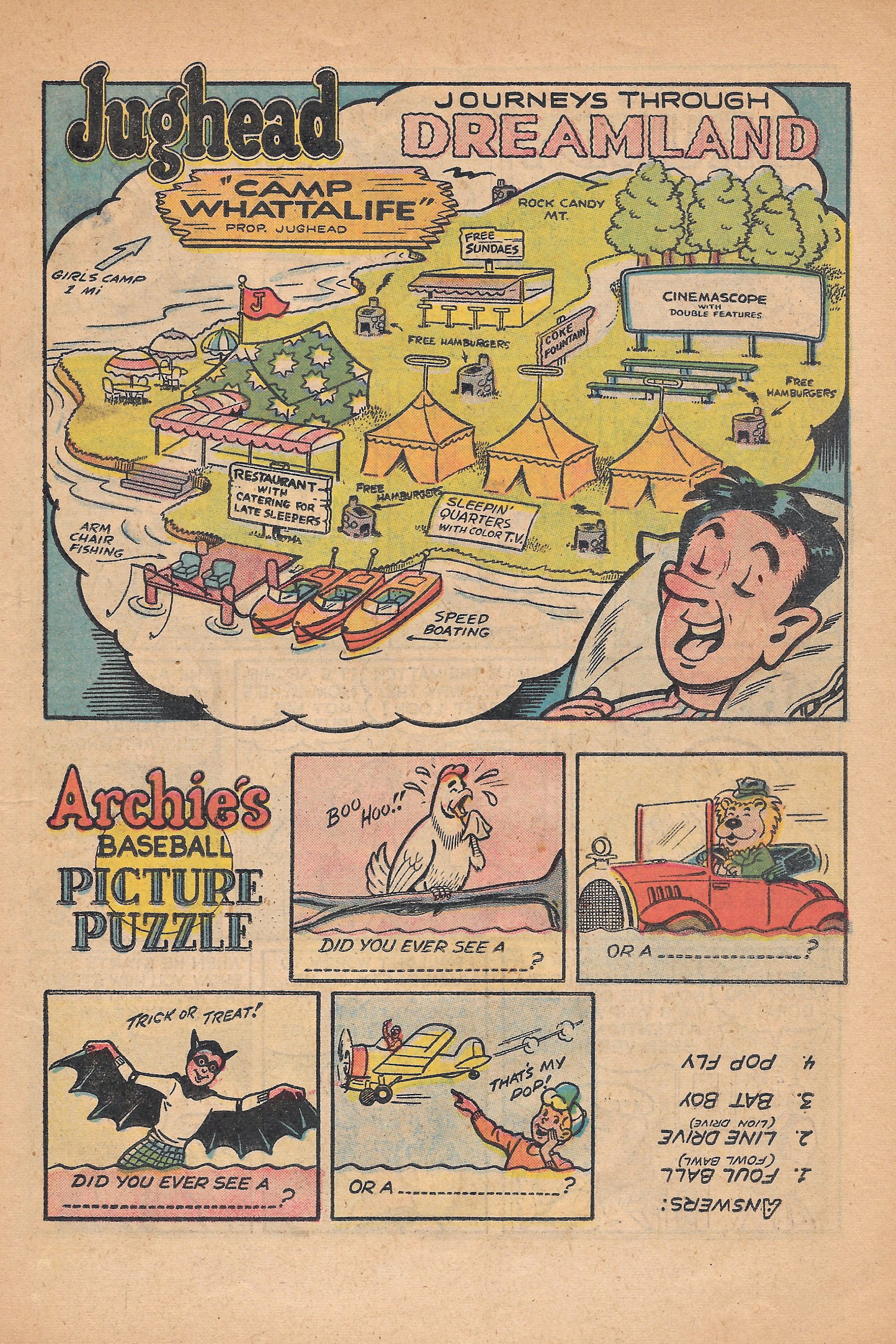 Read online Archie's Joke Book Magazine comic -  Issue #19 - 19