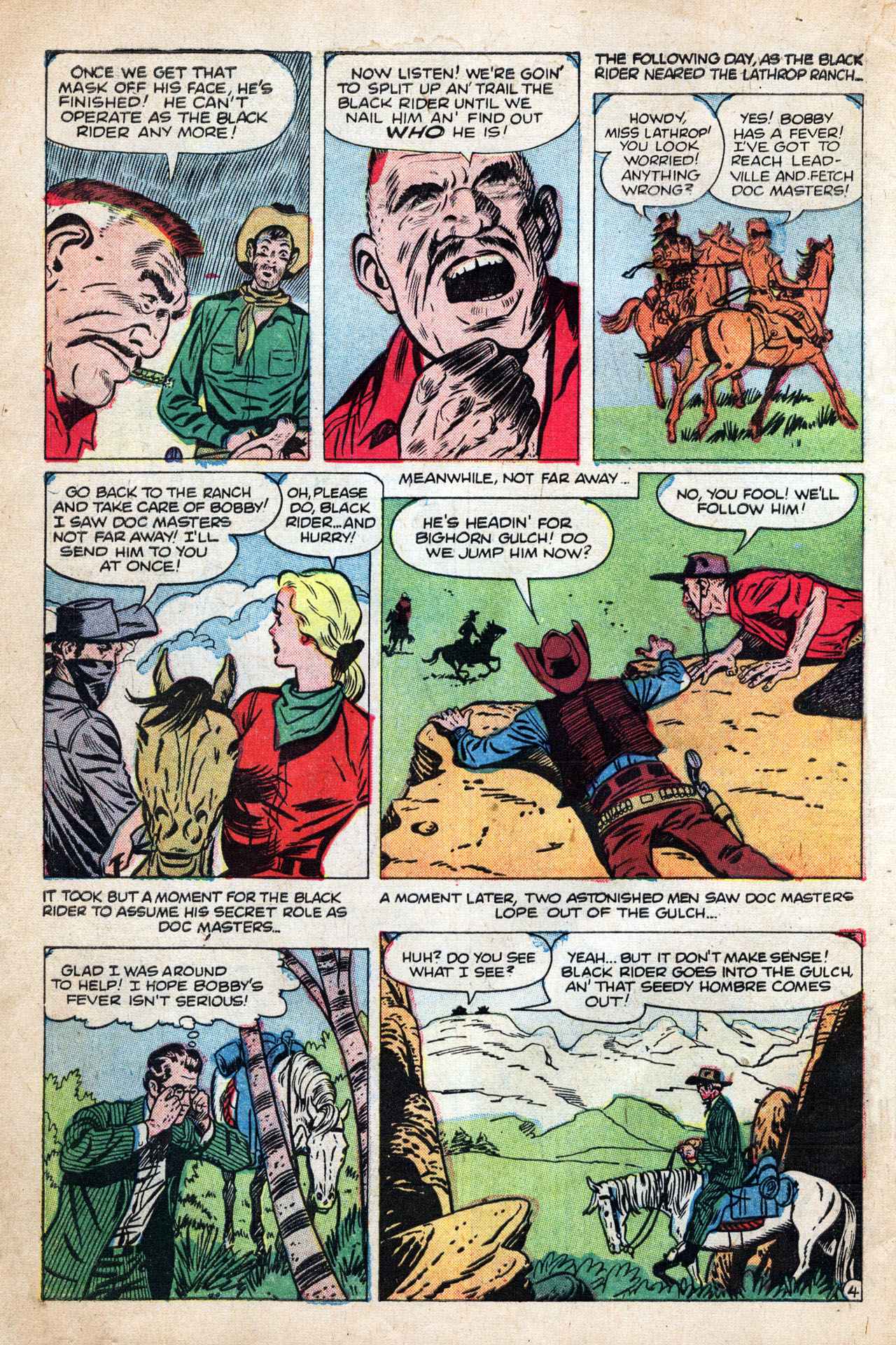 Read online Western Tales of Black Rider comic -  Issue #31 - 6
