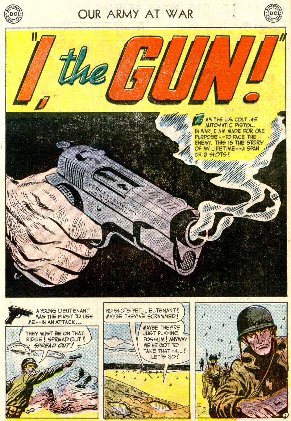 Read online Our Army at War (1952) comic -  Issue #7 - 13