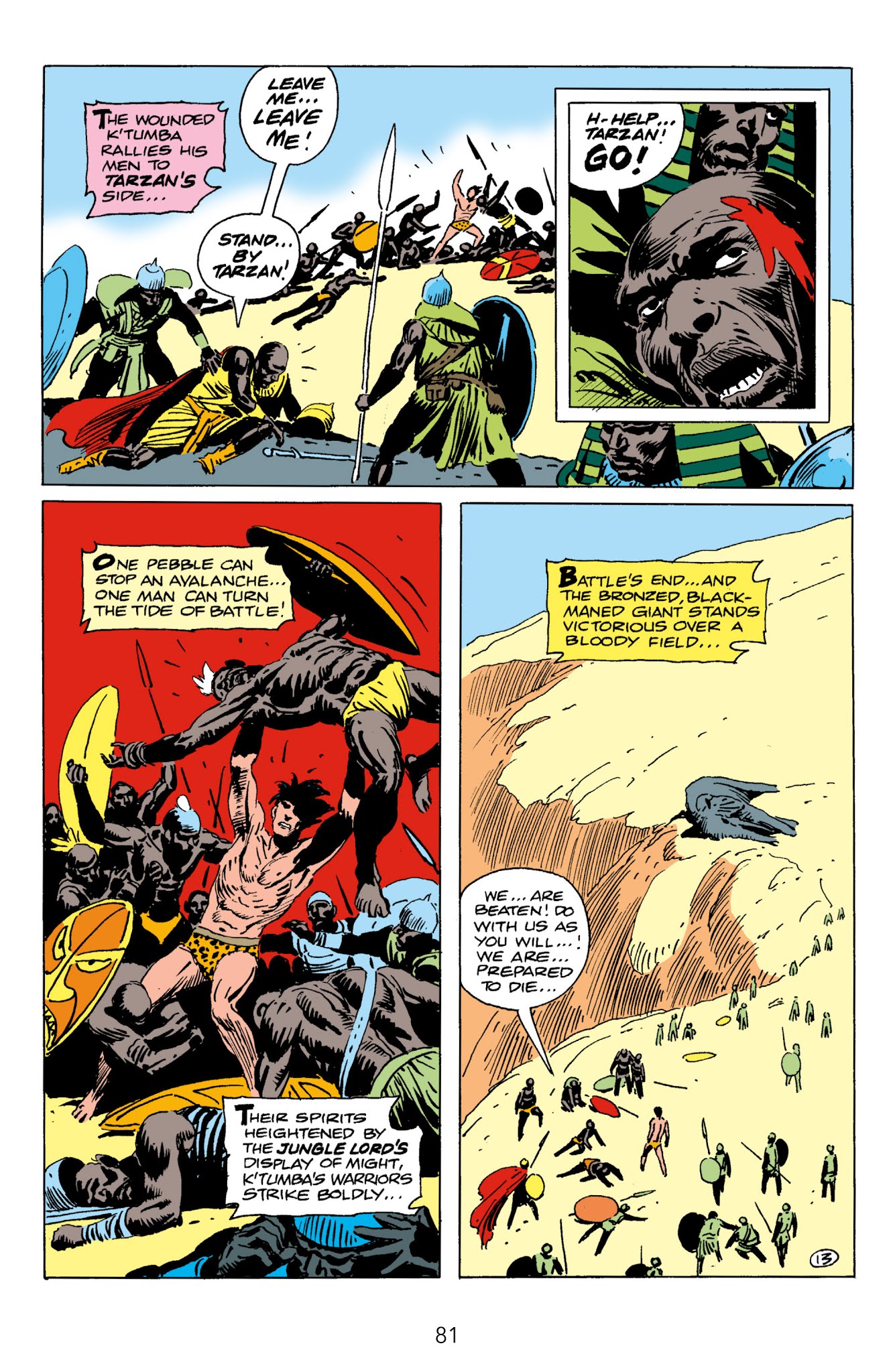 Read online Edgar Rice Burroughs' Tarzan The Joe Kubert Years comic -  Issue # TPB 3 (Part 1) - 82