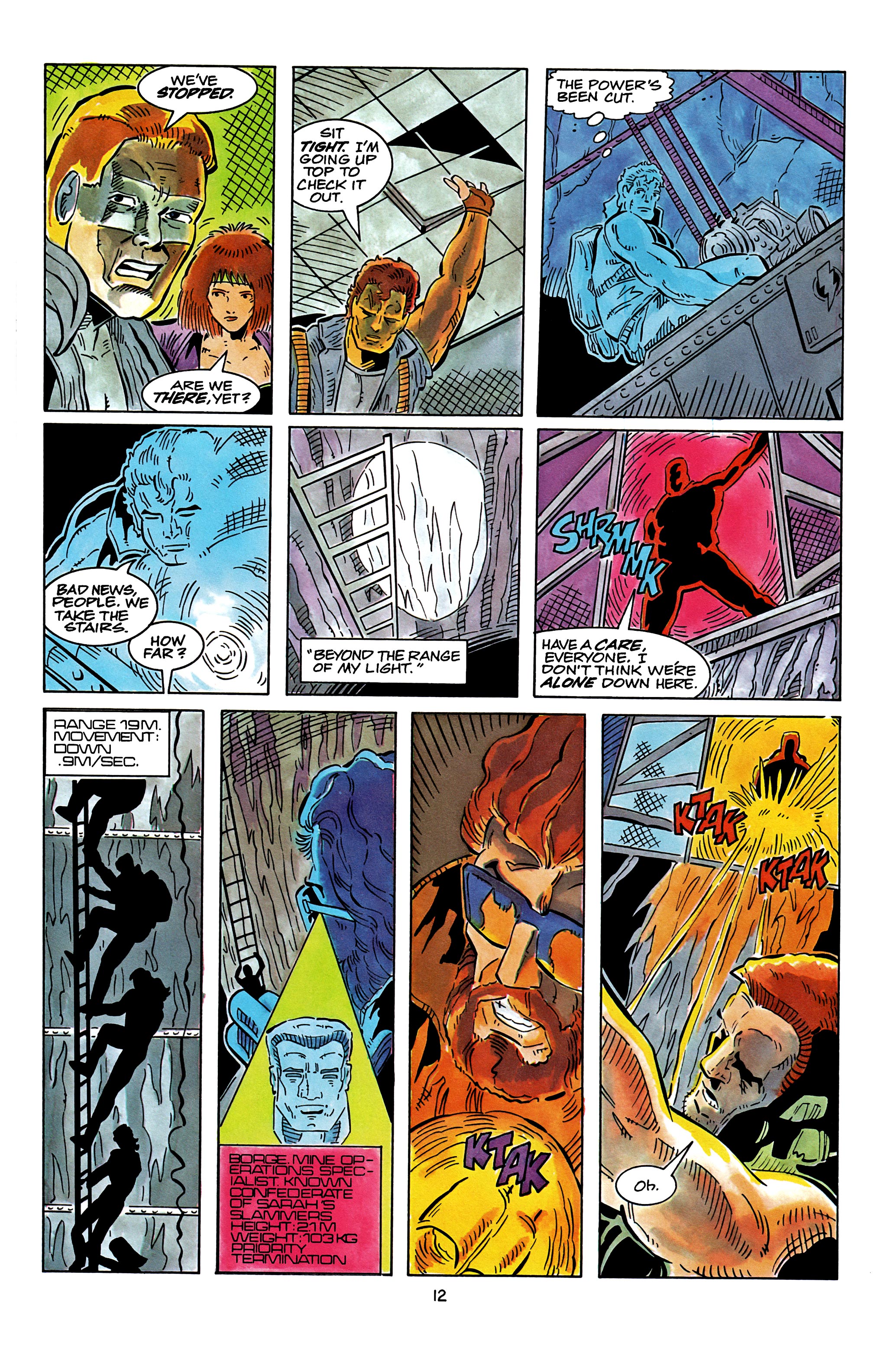 Read online The Terminator (1988) comic -  Issue #8 - 14