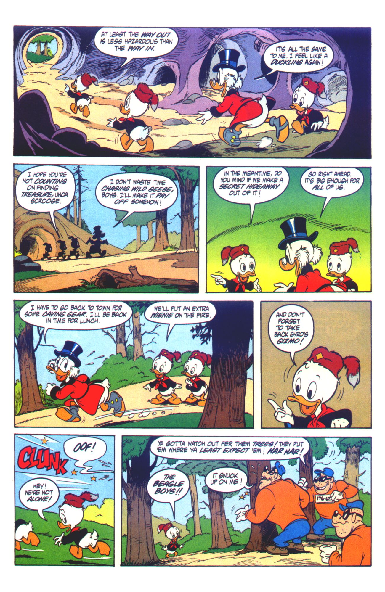 Read online Walt Disney's Junior Woodchucks Limited Series comic -  Issue #4 - 7