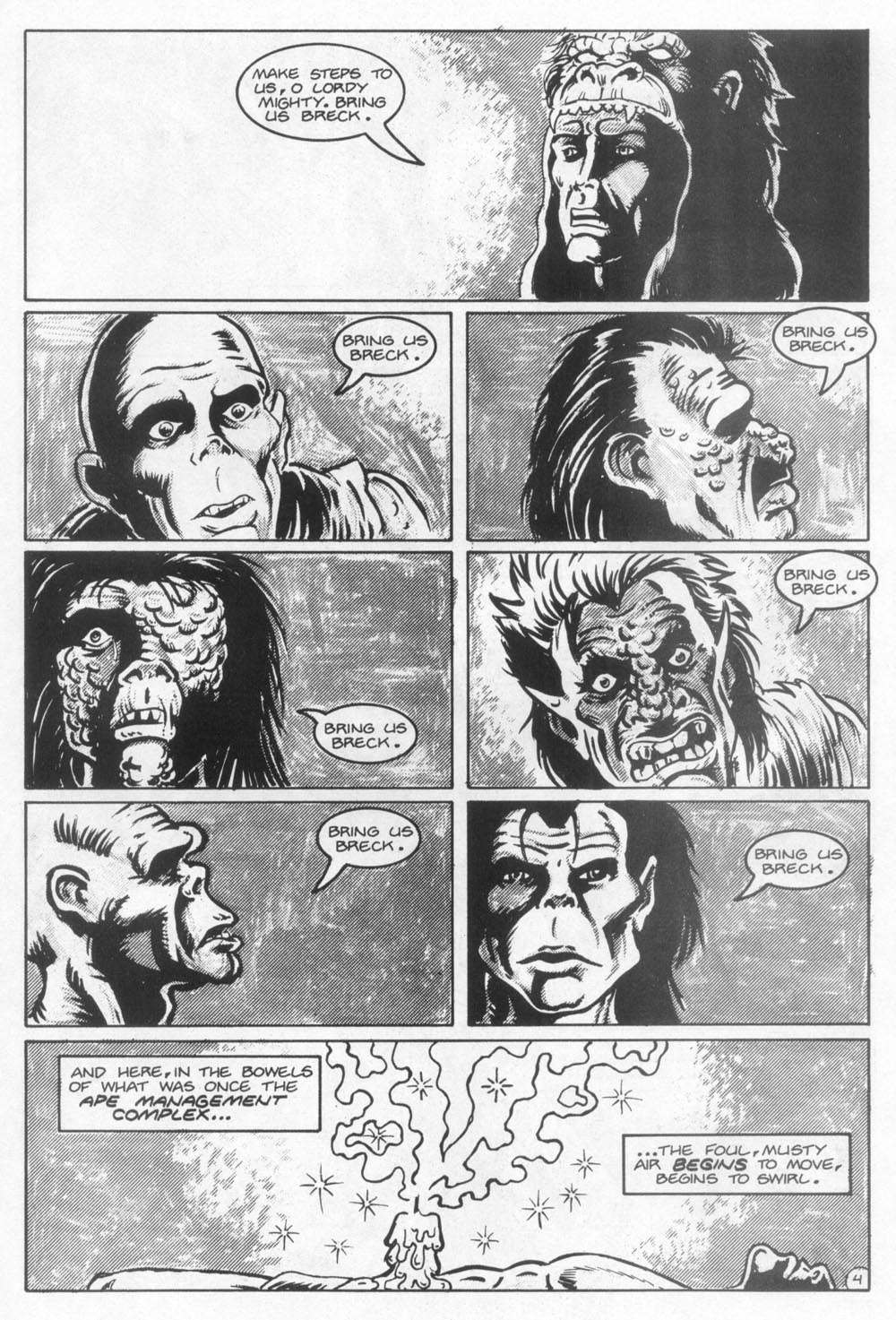 Read online Planet of the Apes (1990) comic -  Issue #21 - 6