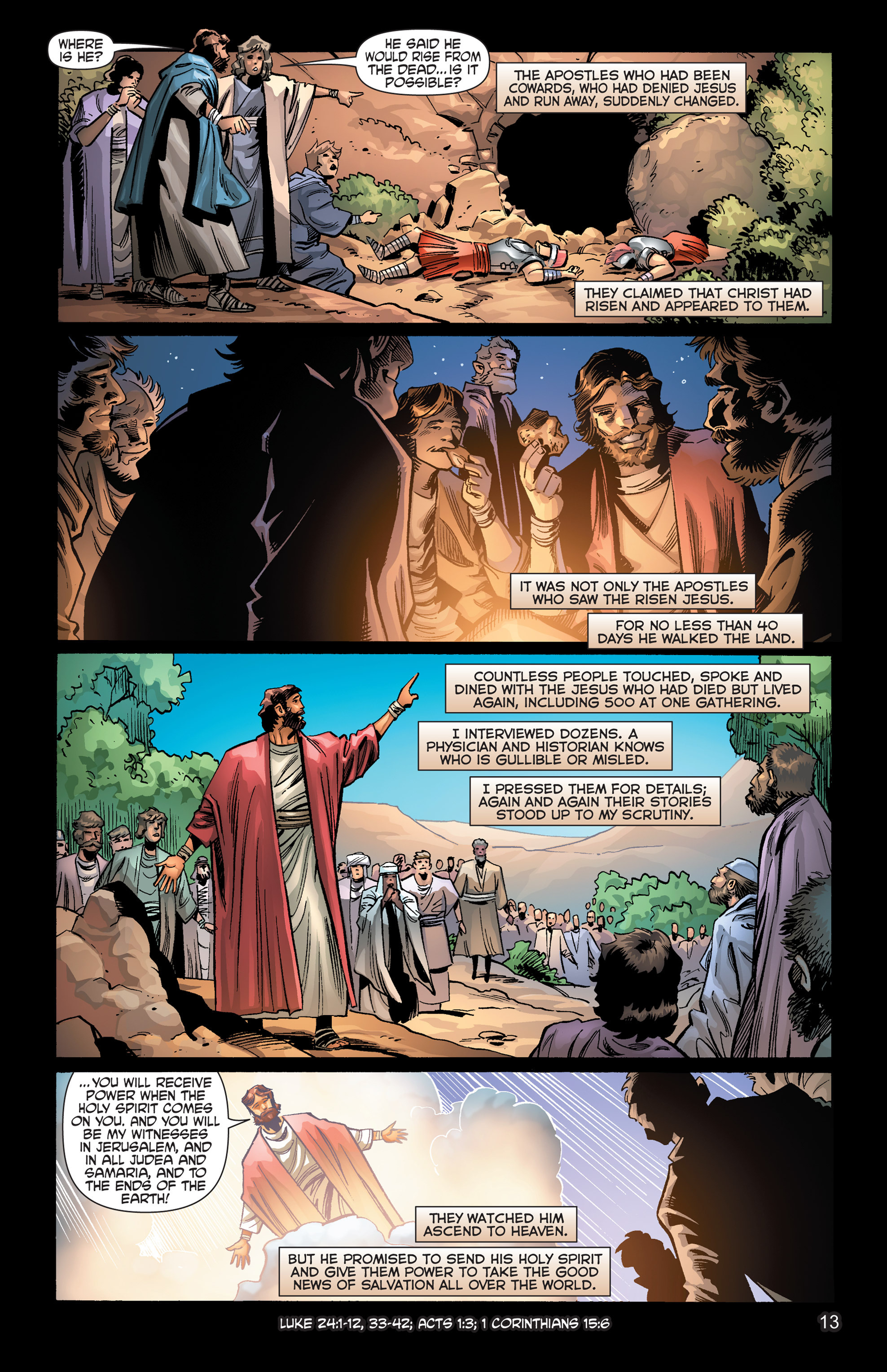 Read online The Kingstone Bible comic -  Issue #10 - 18