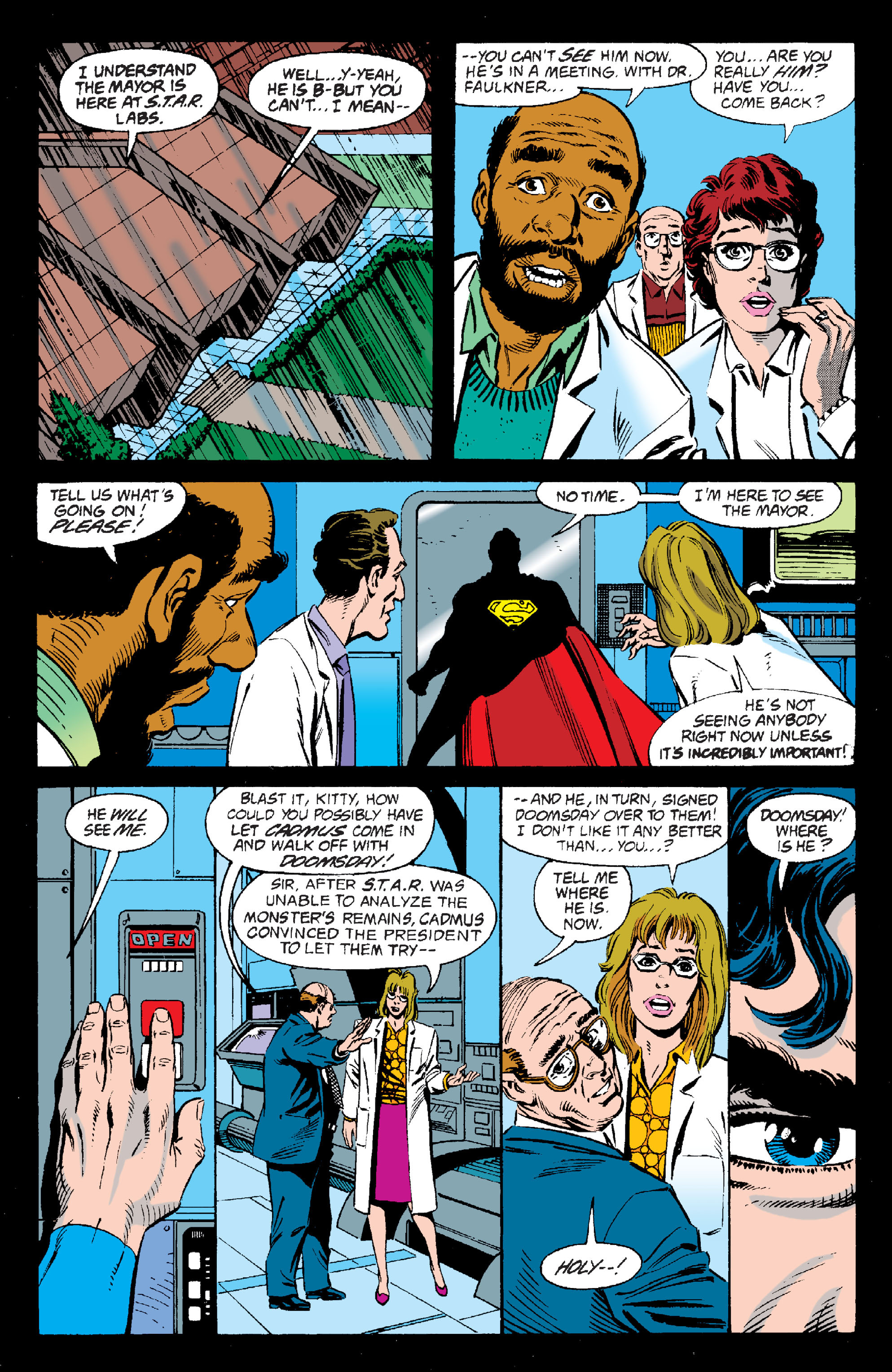 Read online Superman: The Death and Return of Superman Omnibus comic -  Issue # TPB (Part 7) - 17