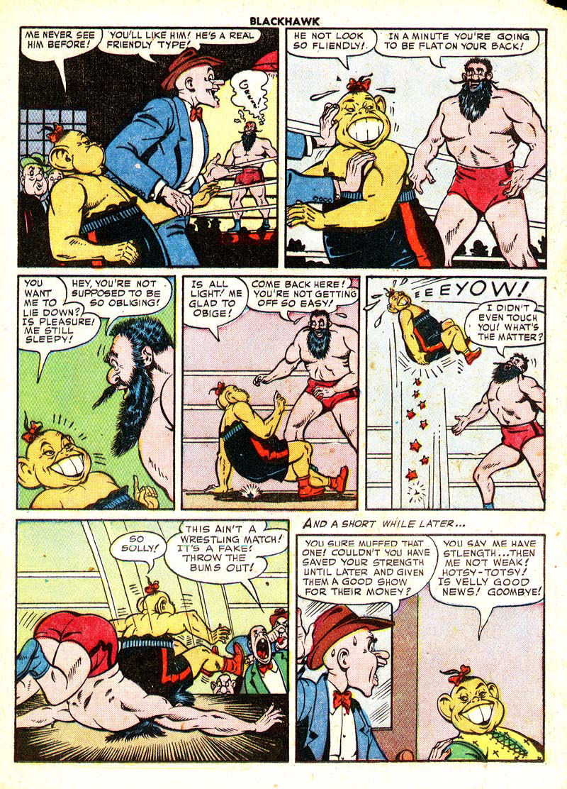 Read online Blackhawk (1957) comic -  Issue #49 - 17