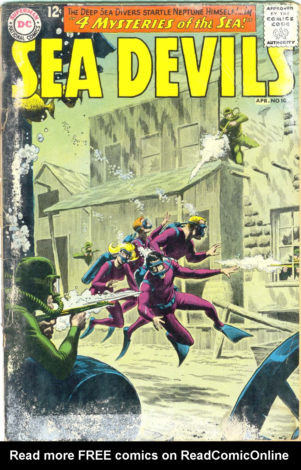 Read online Sea Devils comic -  Issue #10 - 2