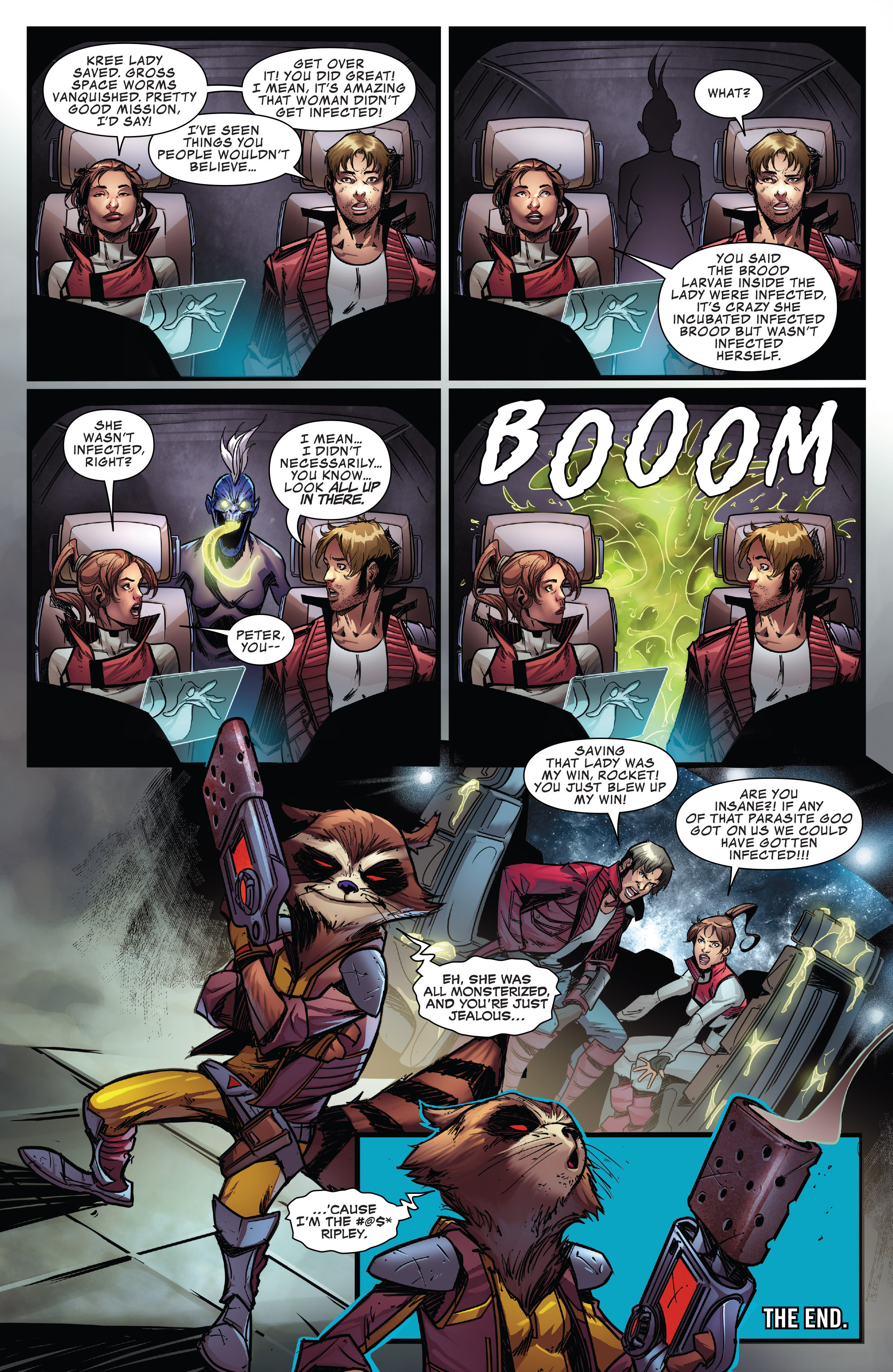 Read online Guardians of Infinity comic -  Issue #8 - 31