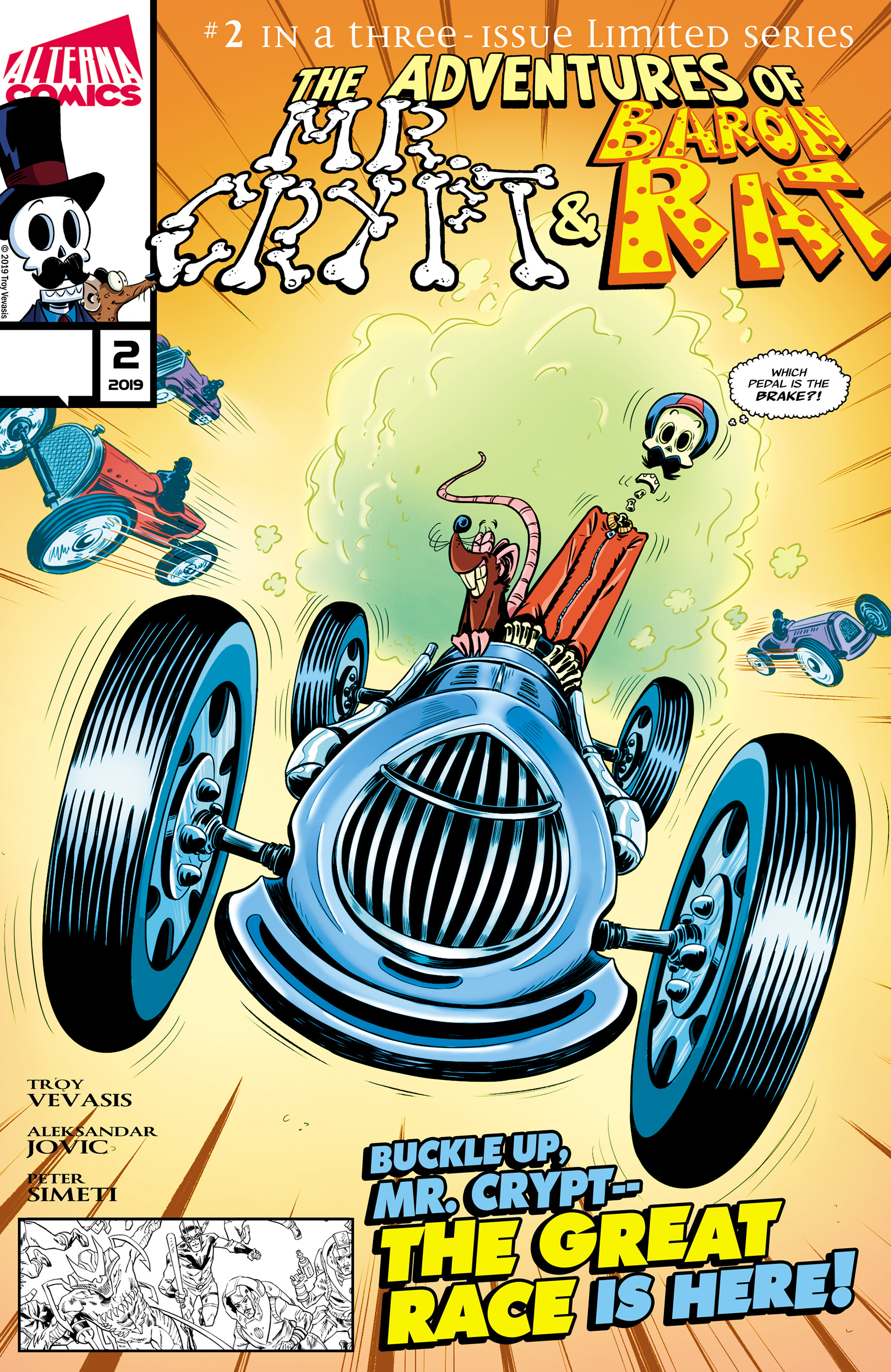 Read online The Adventures of Mr. Crypt and Baron Rat comic -  Issue #2 - 1