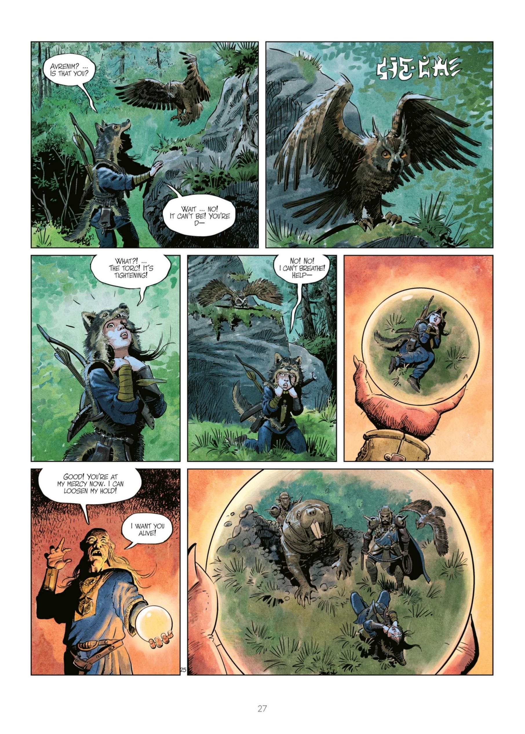 Read online The World of Thorgal: Wolfcub comic -  Issue #7 - 29