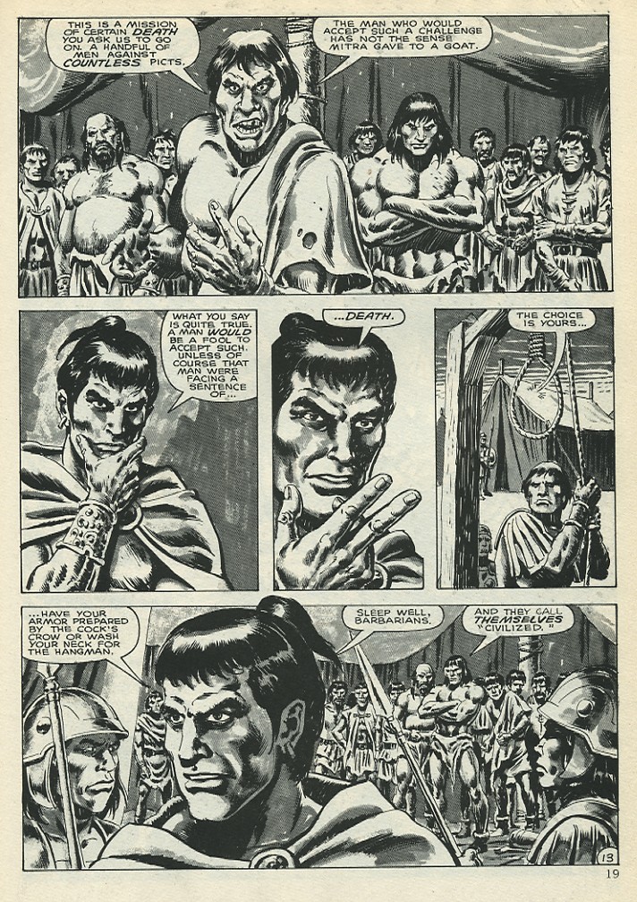 Read online The Savage Sword Of Conan comic -  Issue #137 - 20