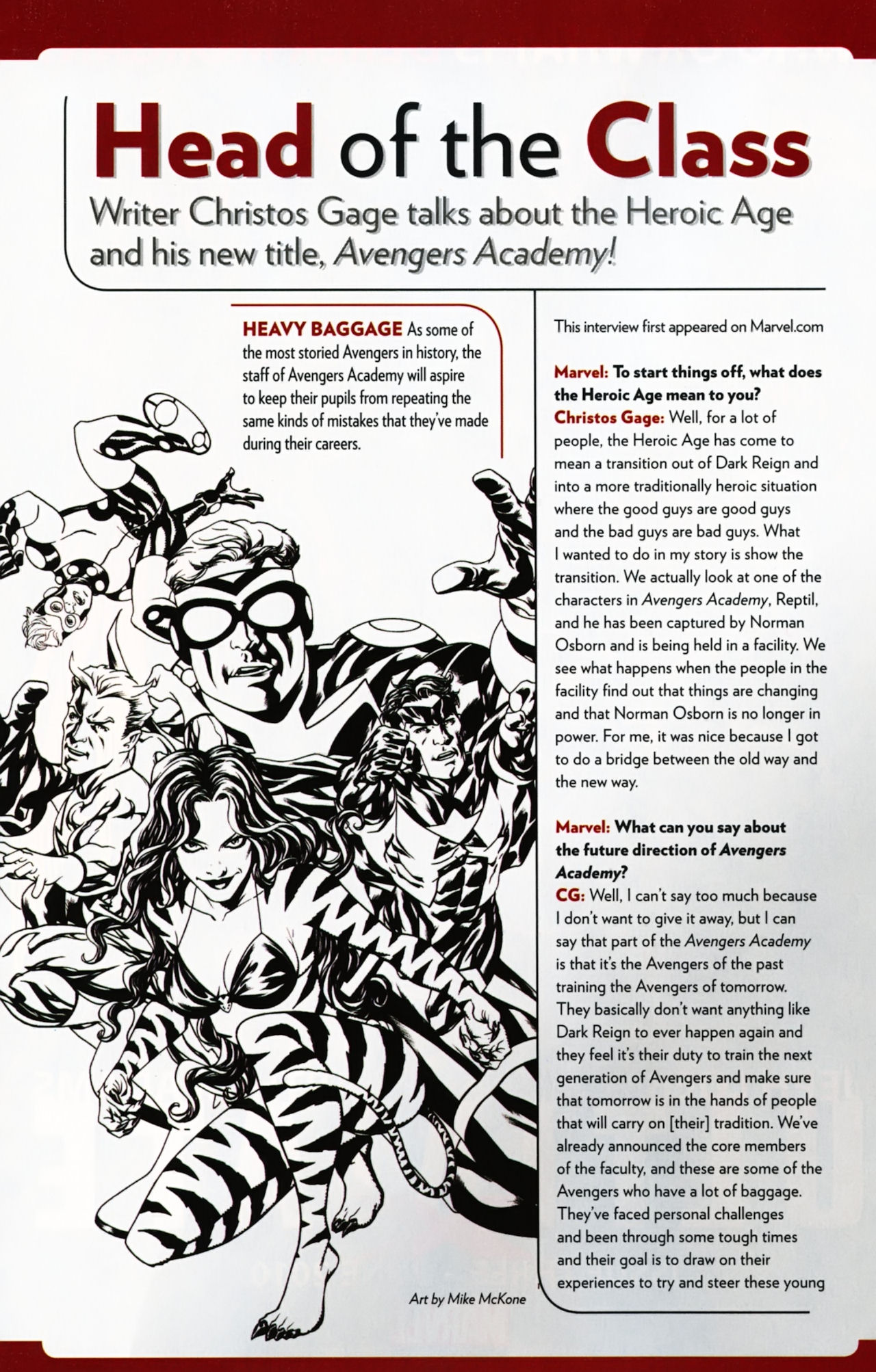 Read online Avengers Academy comic -  Issue #1 - 40