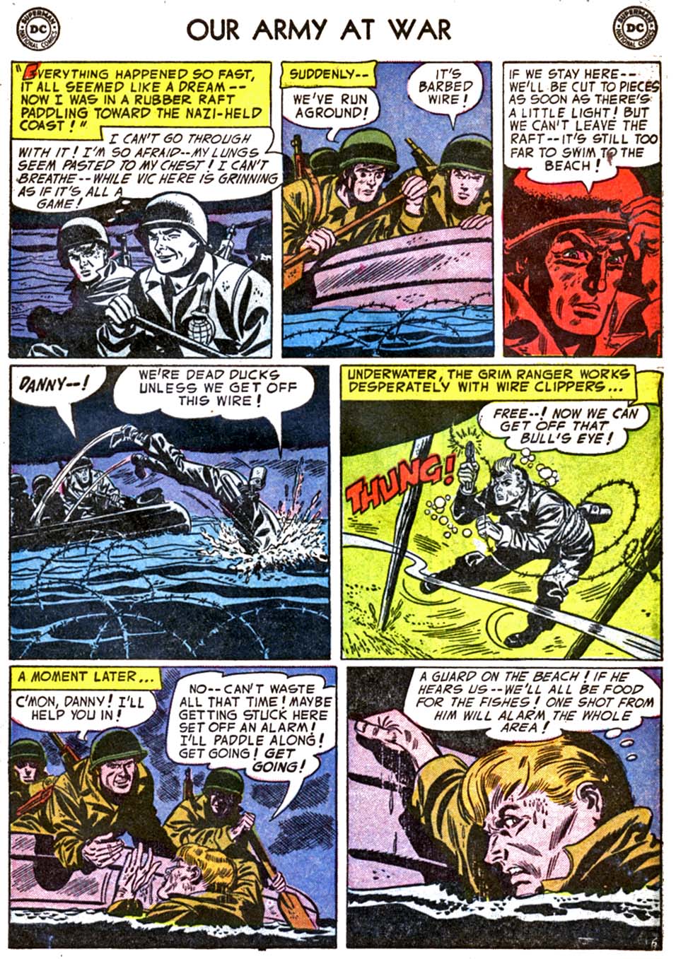 Read online Our Army at War (1952) comic -  Issue #22 - 7