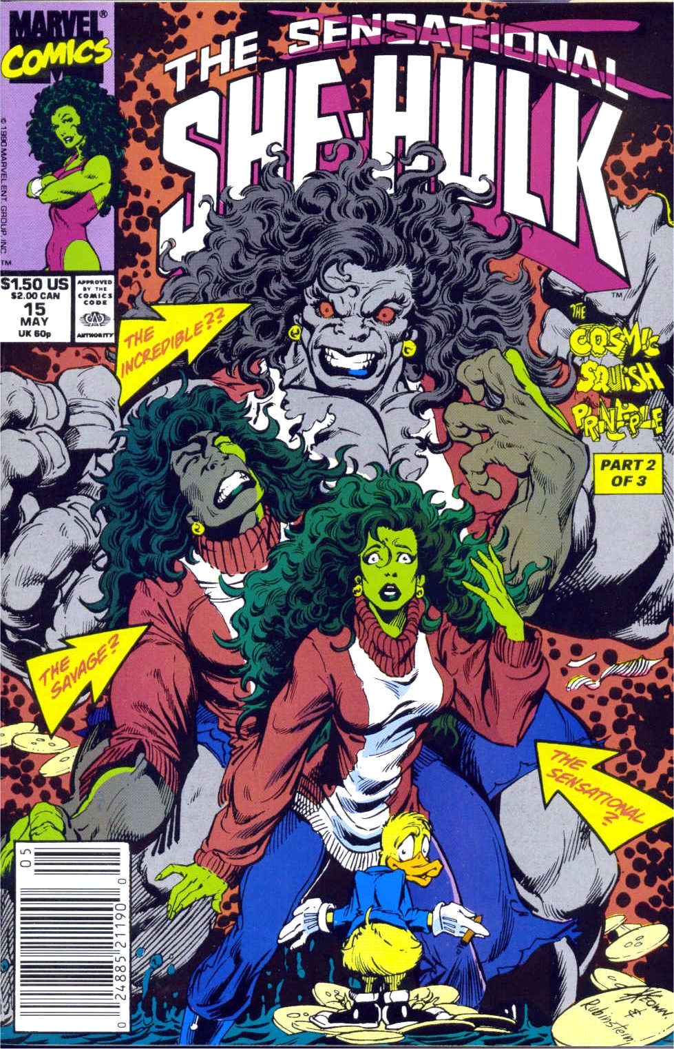 Read online The Sensational She-Hulk comic -  Issue #15 - 1