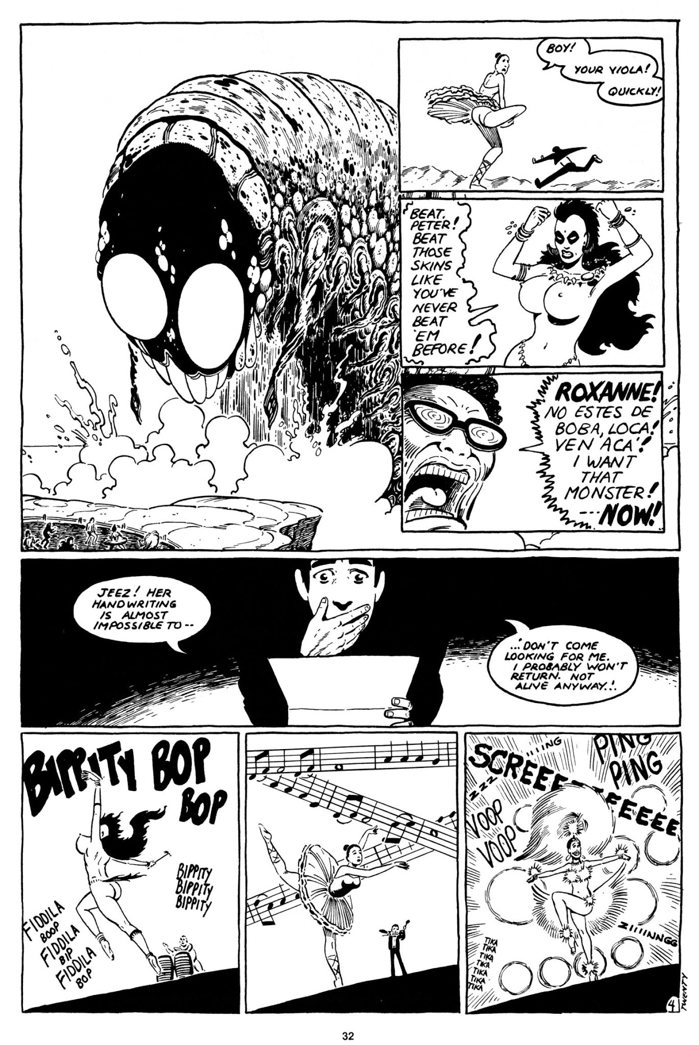 Read online Love and Rockets (1982) comic -  Issue #1 - 32