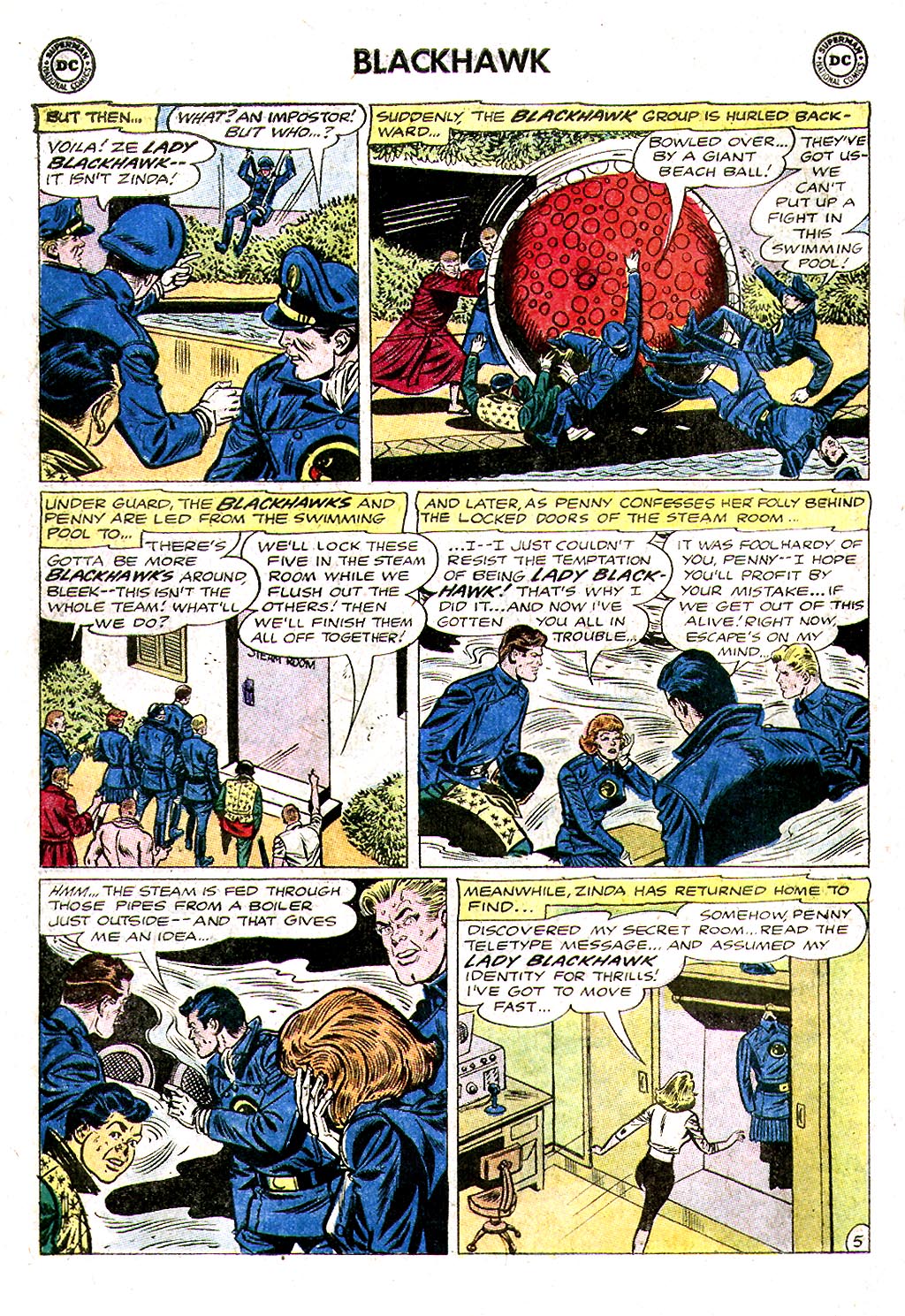 Read online Blackhawk (1957) comic -  Issue #182 - 18