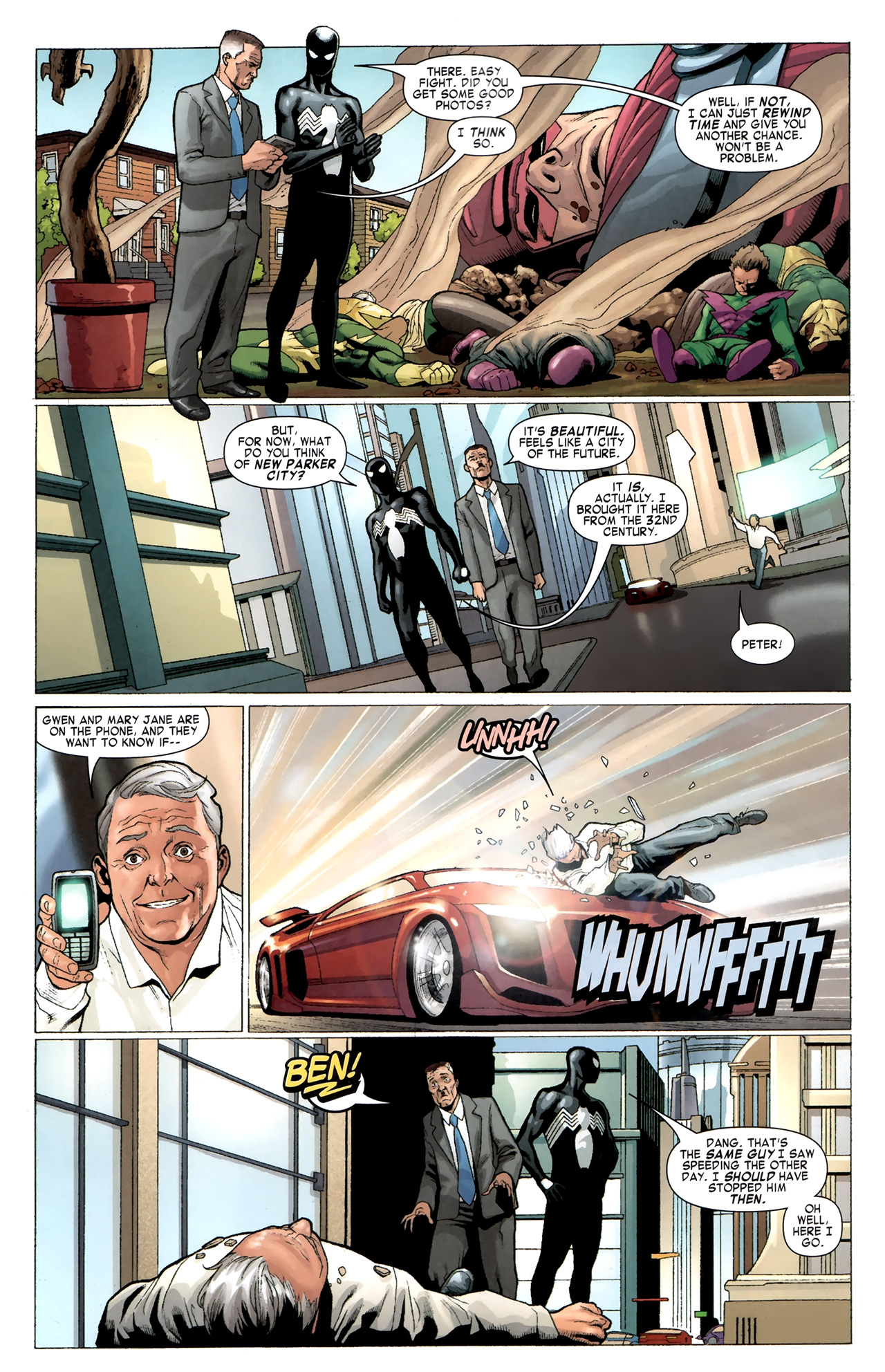 Read online Spider-Man & The Secret Wars comic -  Issue #4 - 7
