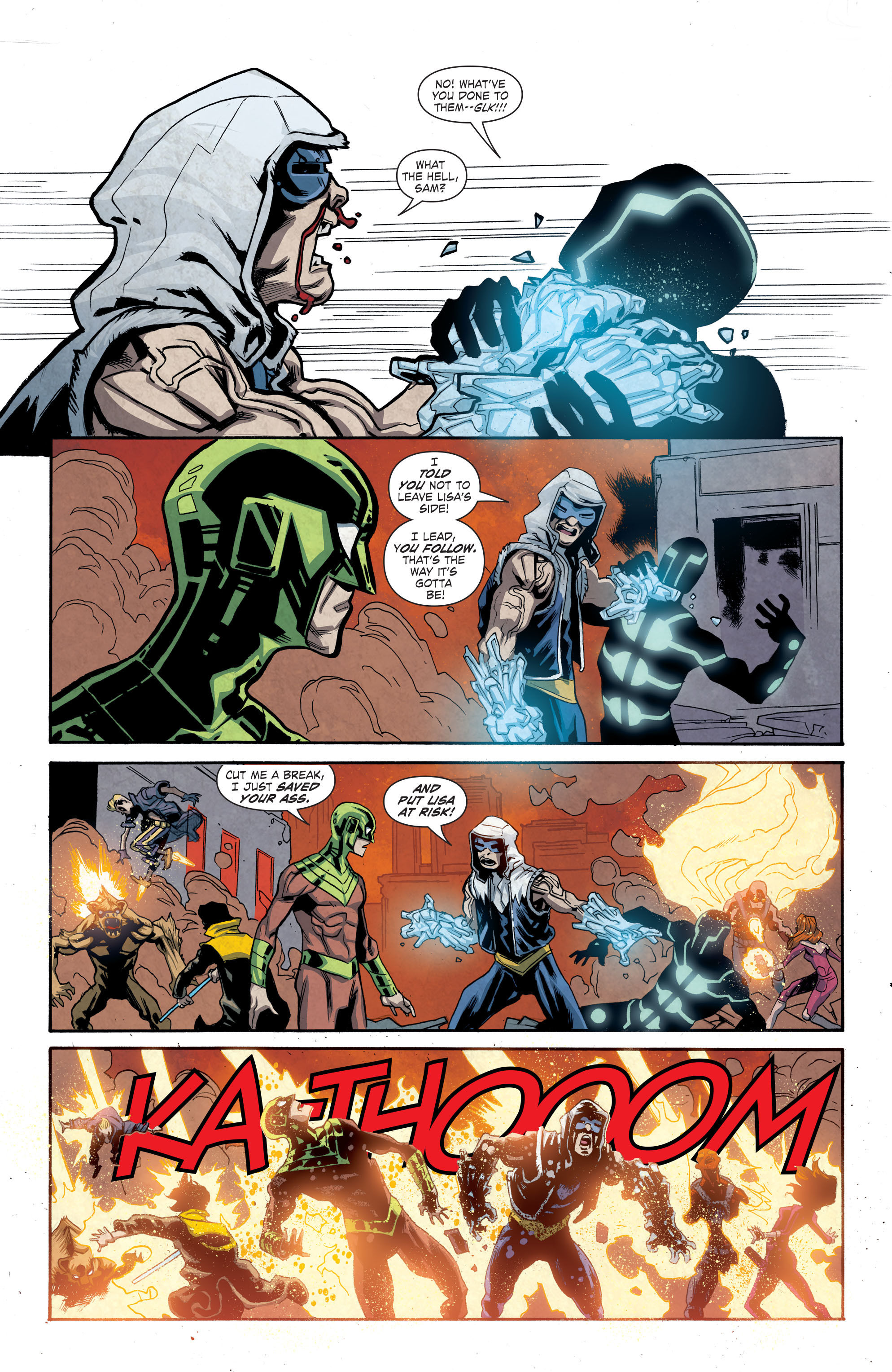 Read online Forever Evil: Rogues Rebellion comic -  Issue #1 - 20