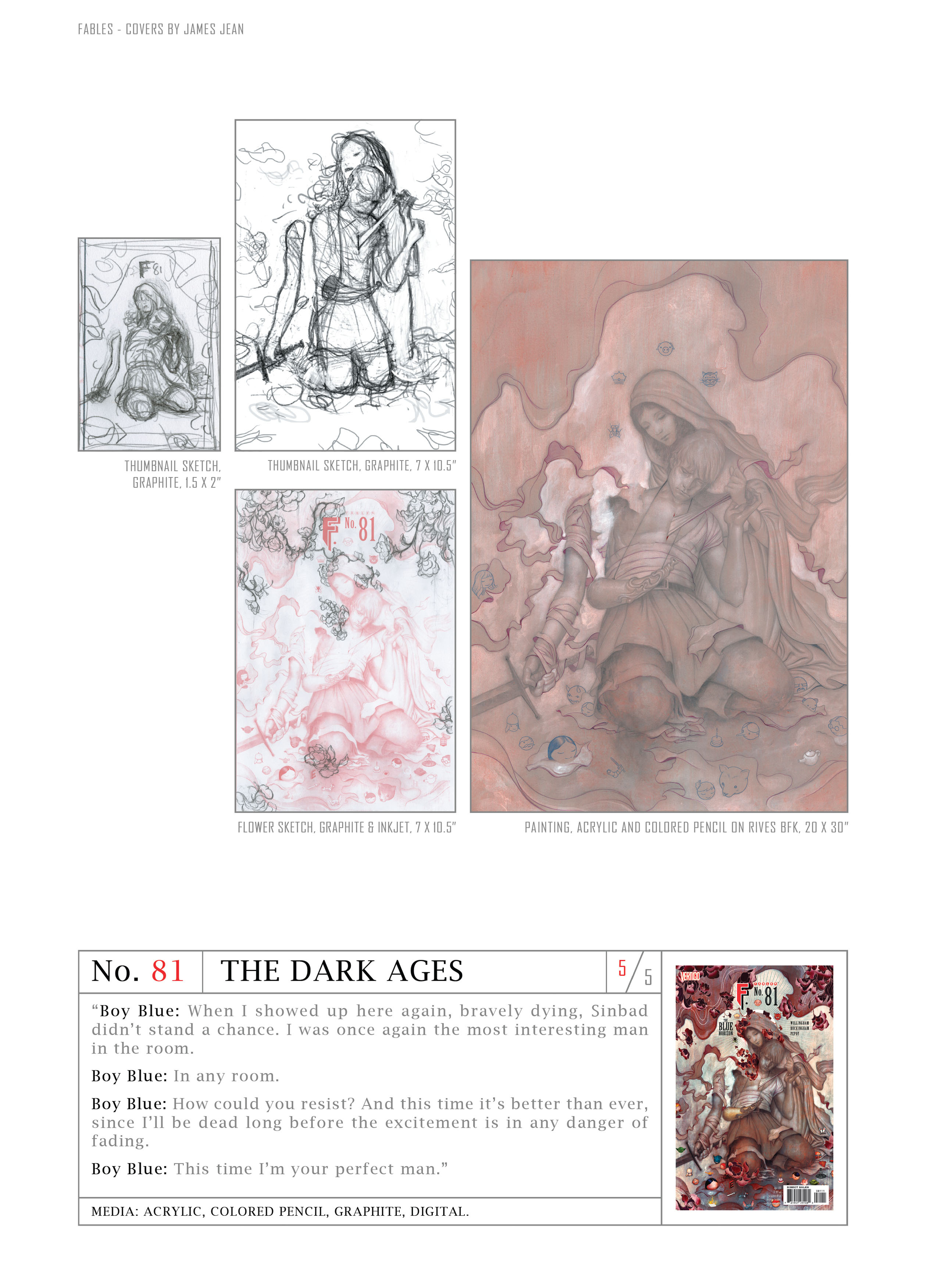 Read online Fables: Covers by James Jean comic -  Issue # TPB (Part 2) - 98