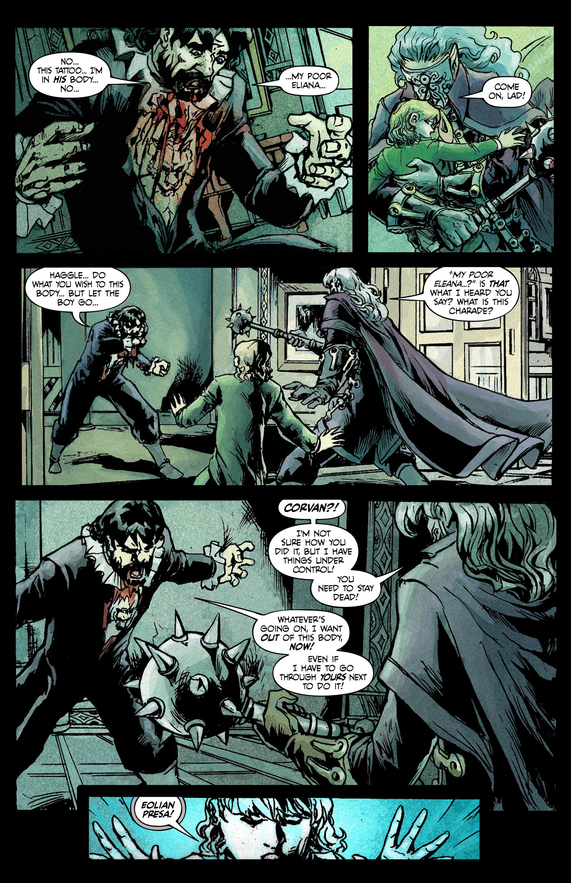 Read online Raven Nevermore comic -  Issue #4 - 31