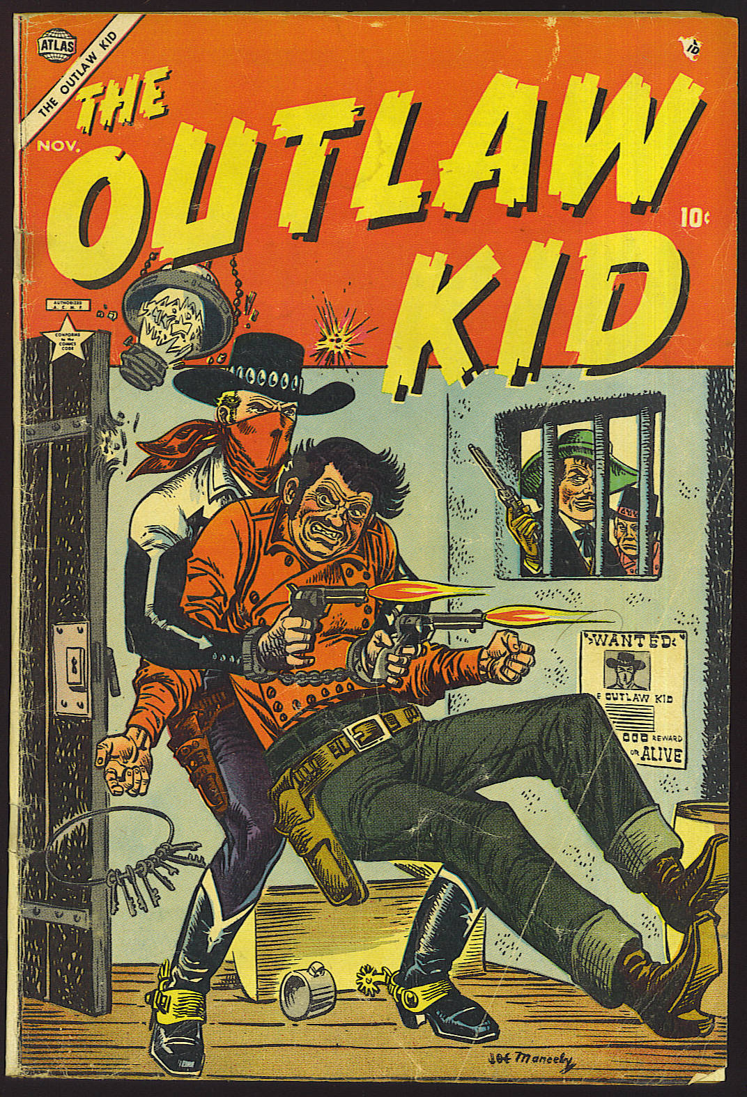 Read online The Outlaw Kid (1954) comic -  Issue #2 - 1