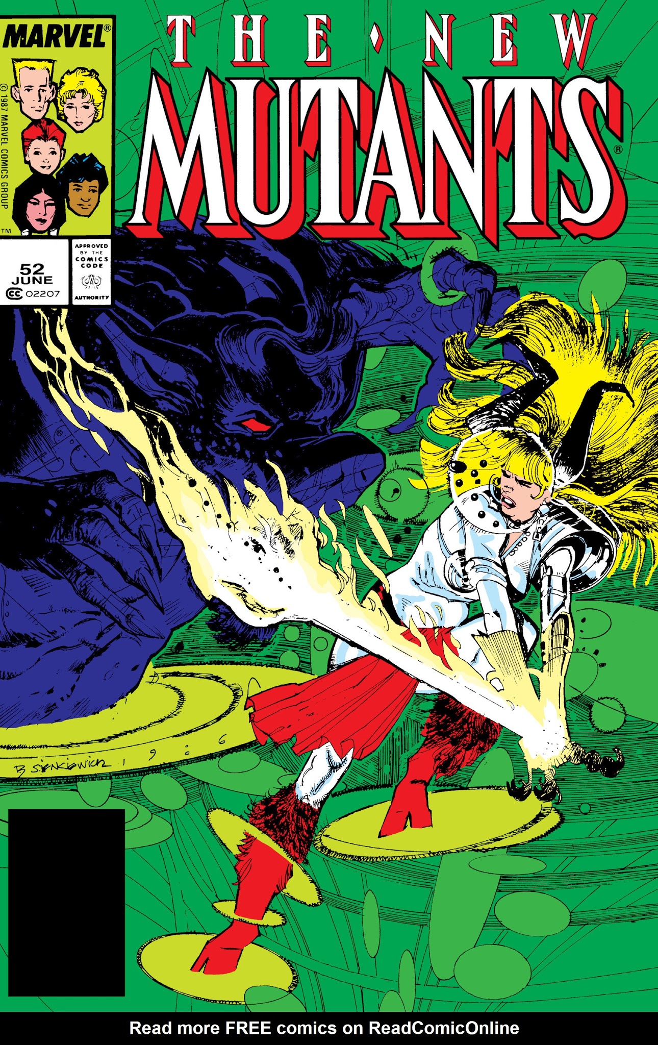 Read online New Mutants Classic comic -  Issue # TPB 7 - 156