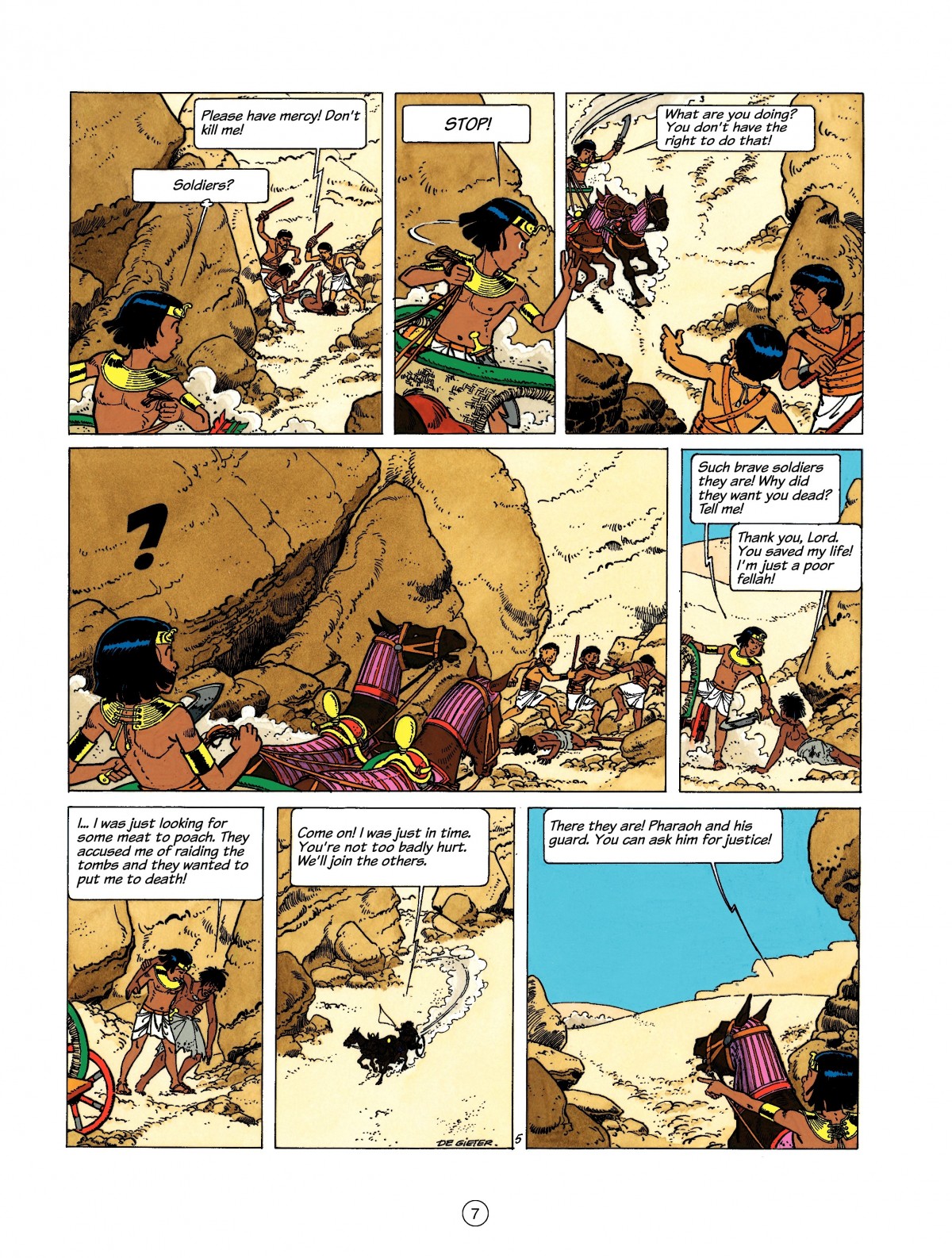 Read online Papyrus comic -  Issue #3 - 7