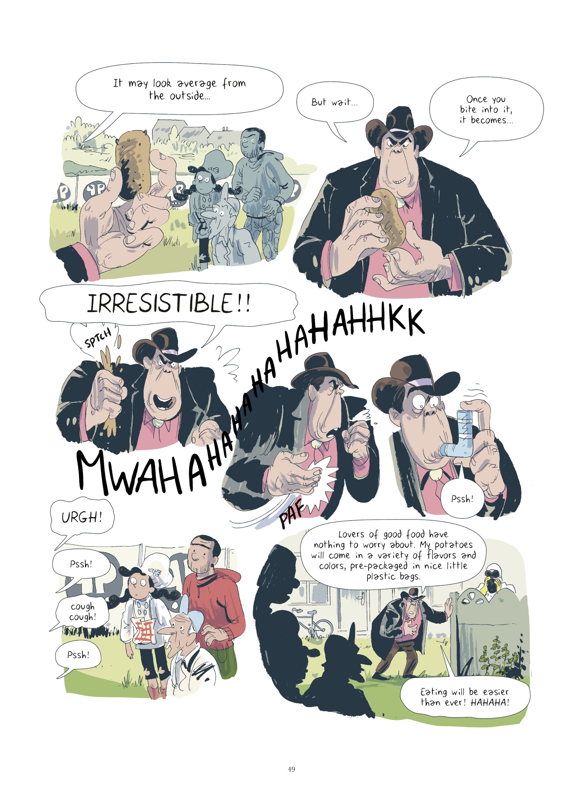 Read online Yasmina and the Potato Eaters comic -  Issue #1 - 51