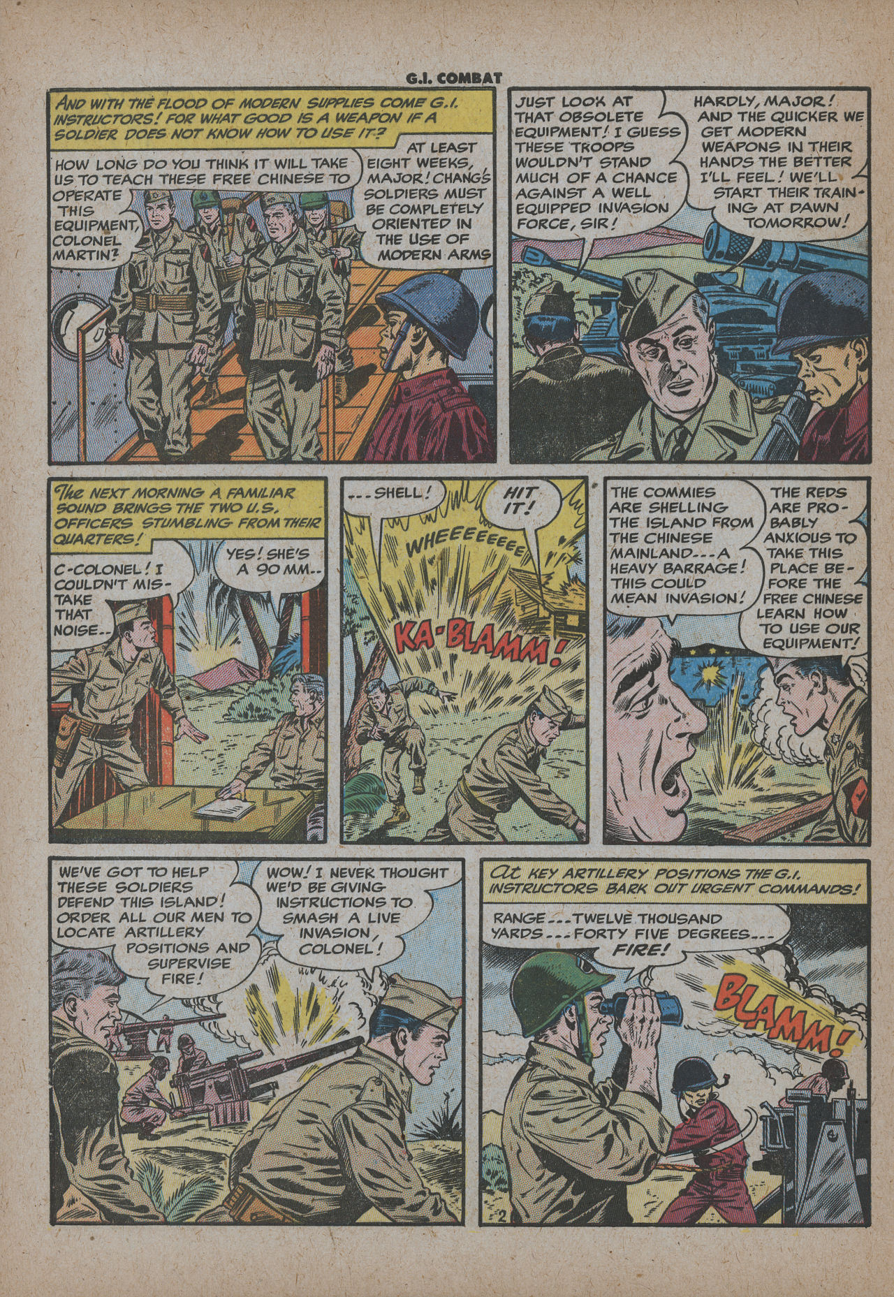 Read online G.I. Combat (1952) comic -  Issue #25 - 28