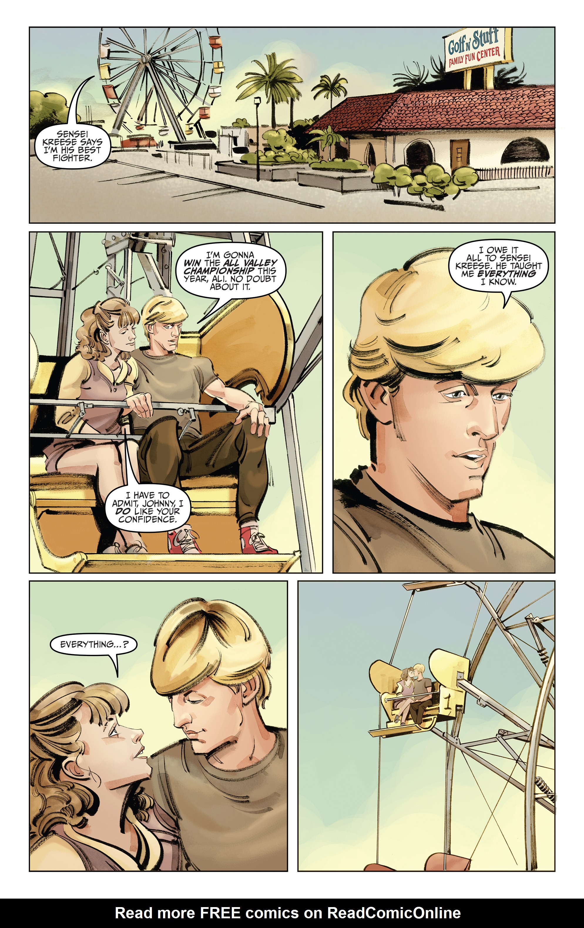 Read online Cobra Kai: The Karate Kid Saga Continues comic -  Issue #1 - 9