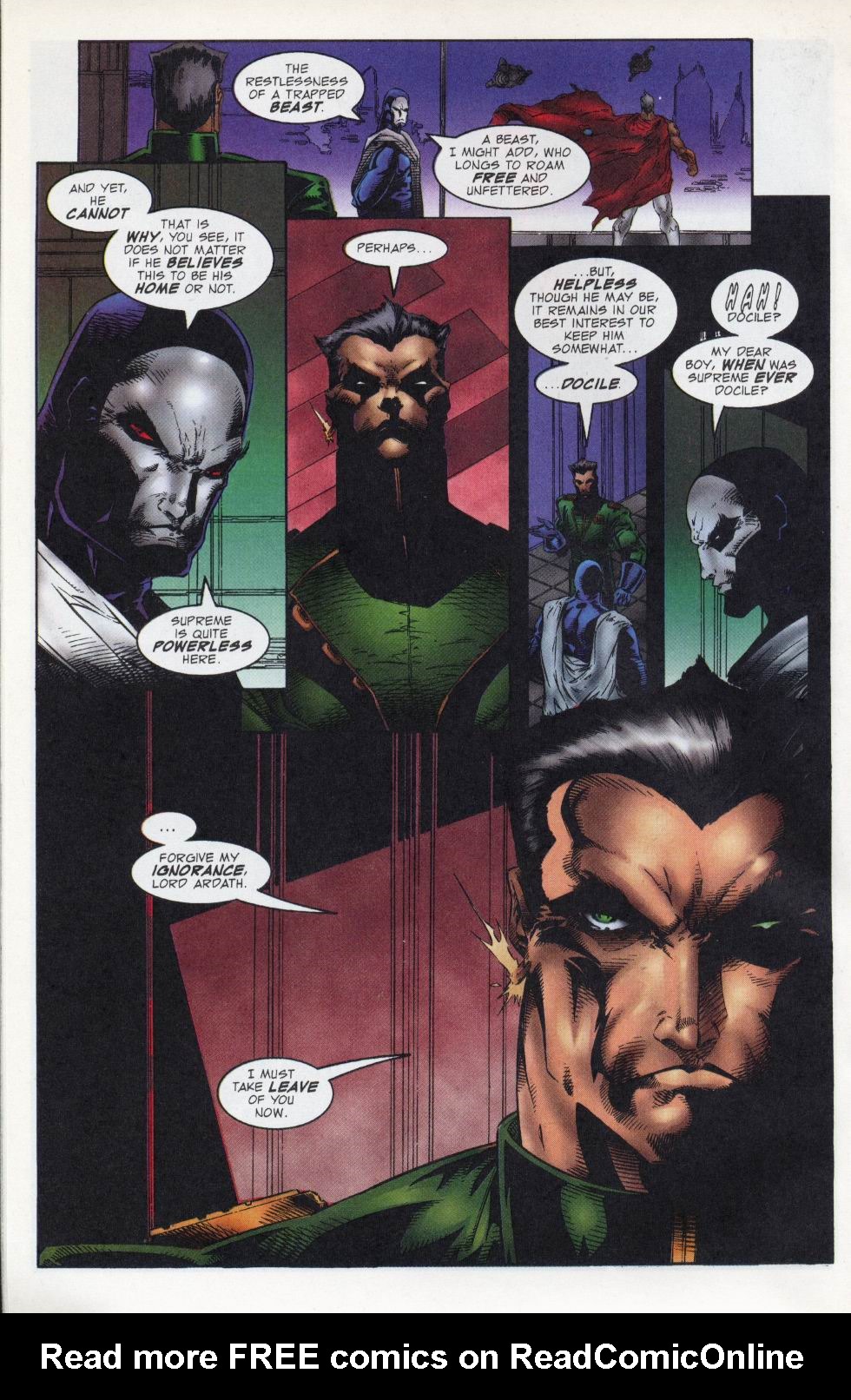 Read online Supreme (1992) comic -  Issue #33 - 18