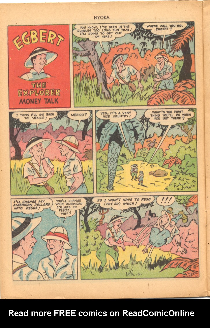 Read online Nyoka the Jungle Girl (1945) comic -  Issue #69 - 12