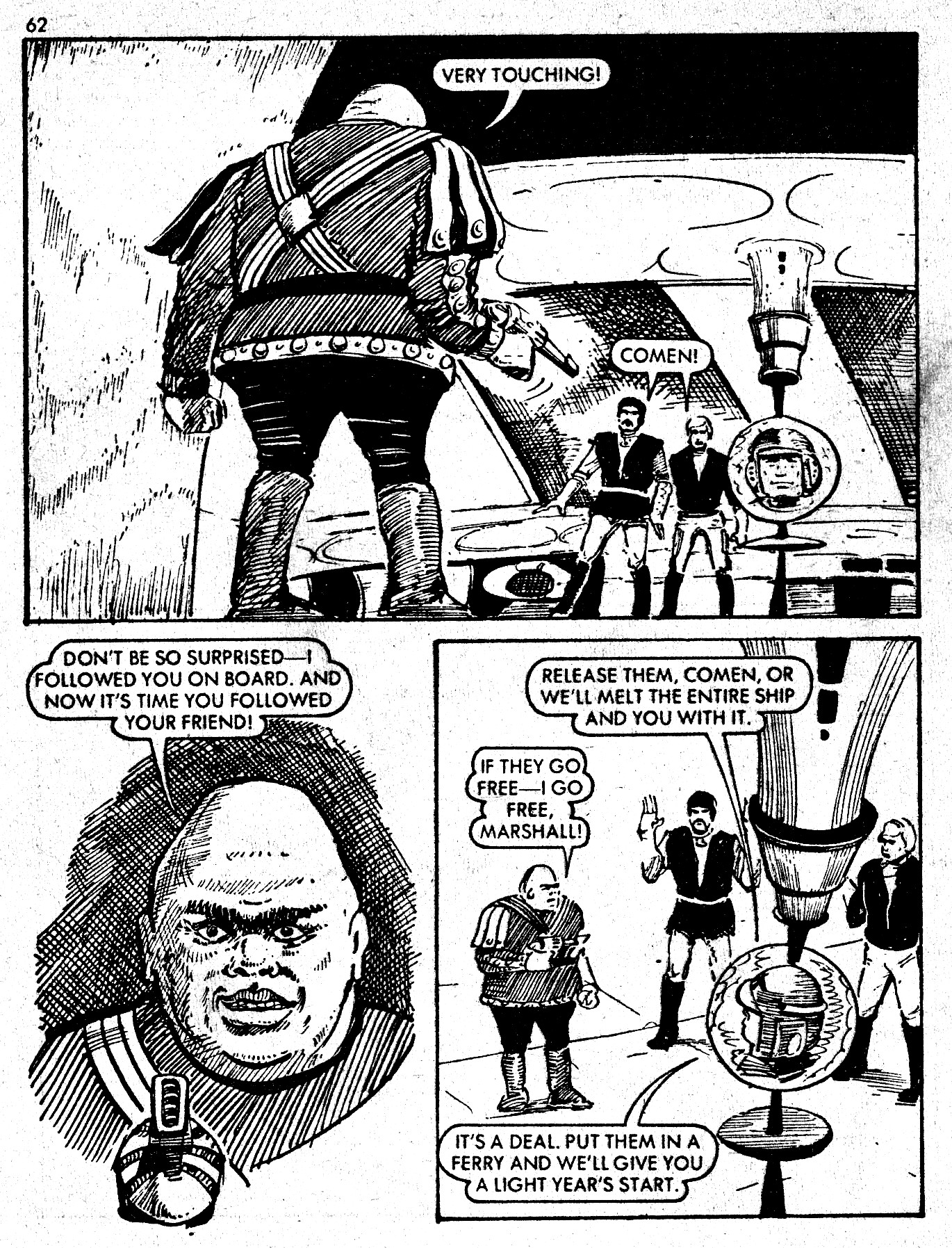 Read online Starblazer comic -  Issue #8 - 62