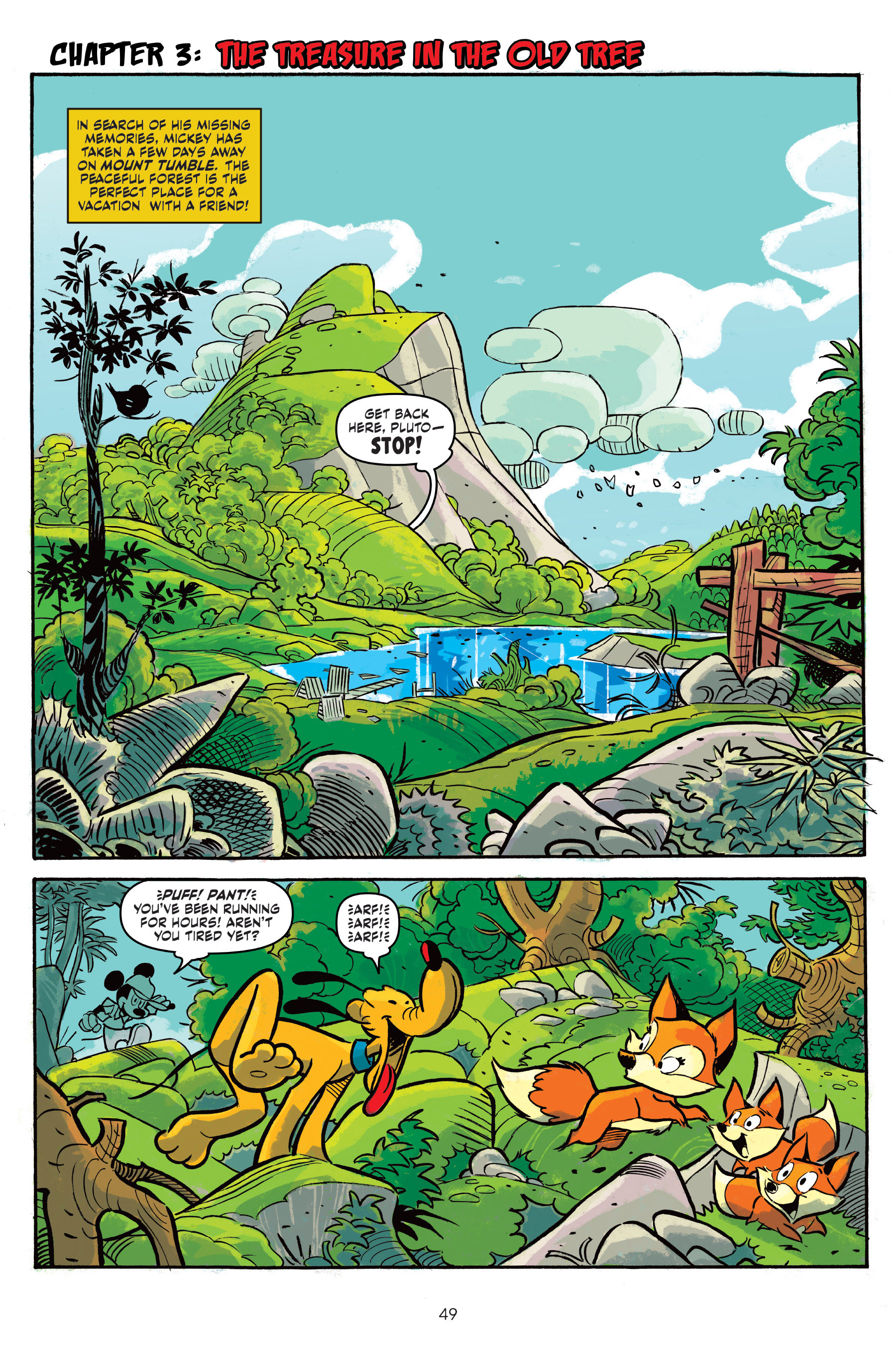 Read online Mickey Mouse: The Quest For the Missing Memories comic -  Issue # TPB (Part 1) - 50