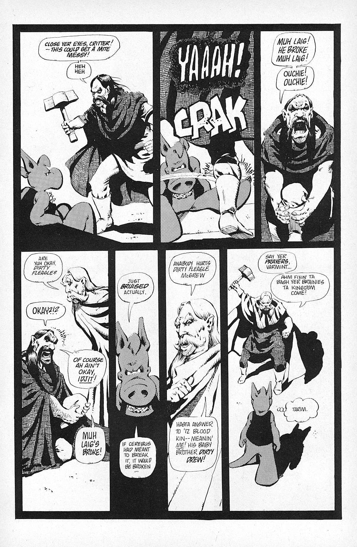 Read online Cerebus comic -  Issue #27 - 9