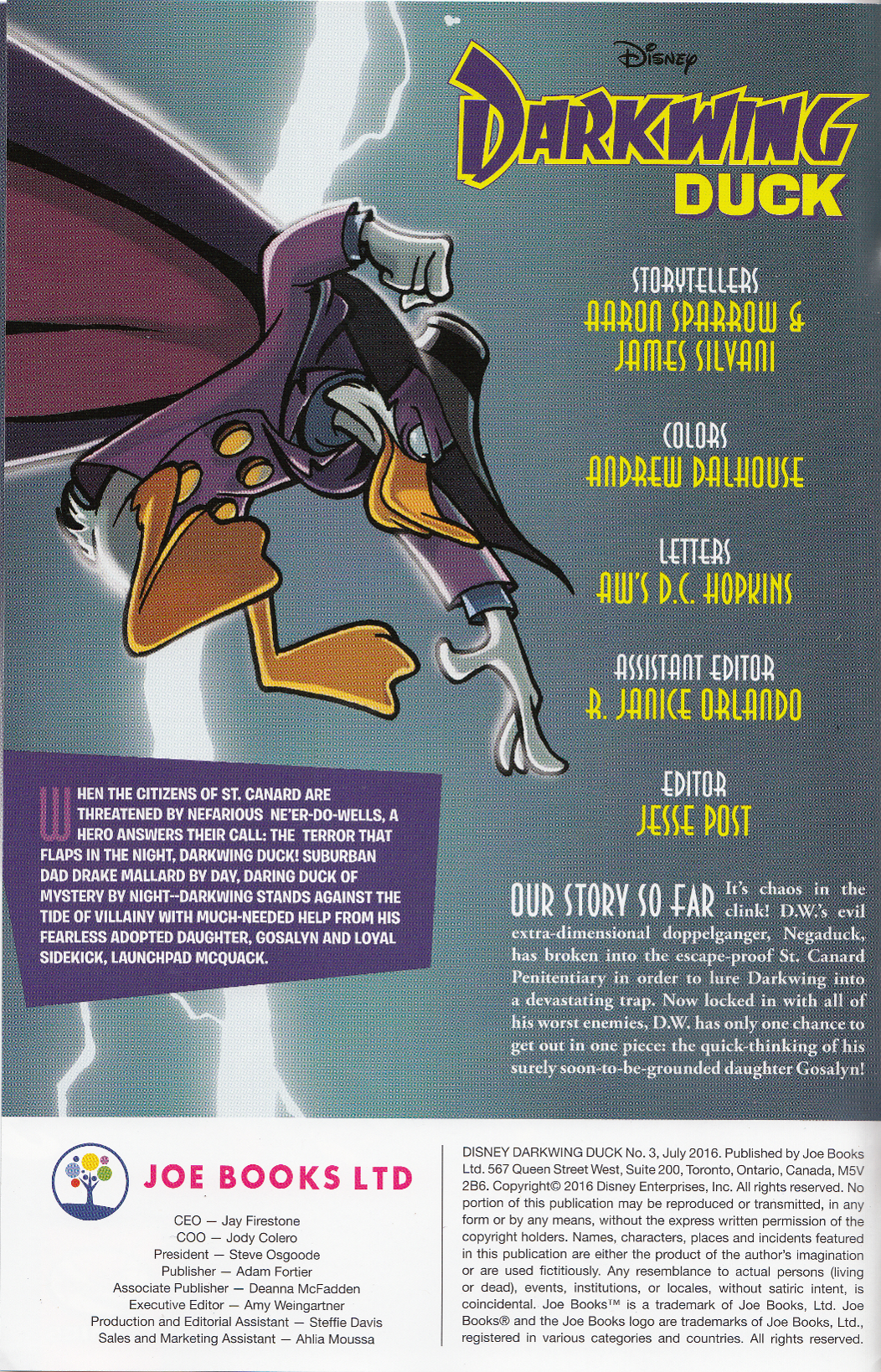 Read online Disney Darkwing Duck comic -  Issue #3 - 2