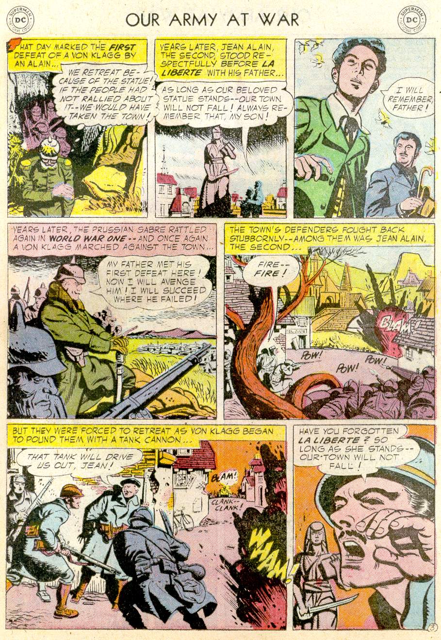 Read online Our Army at War (1952) comic -  Issue #41 - 16