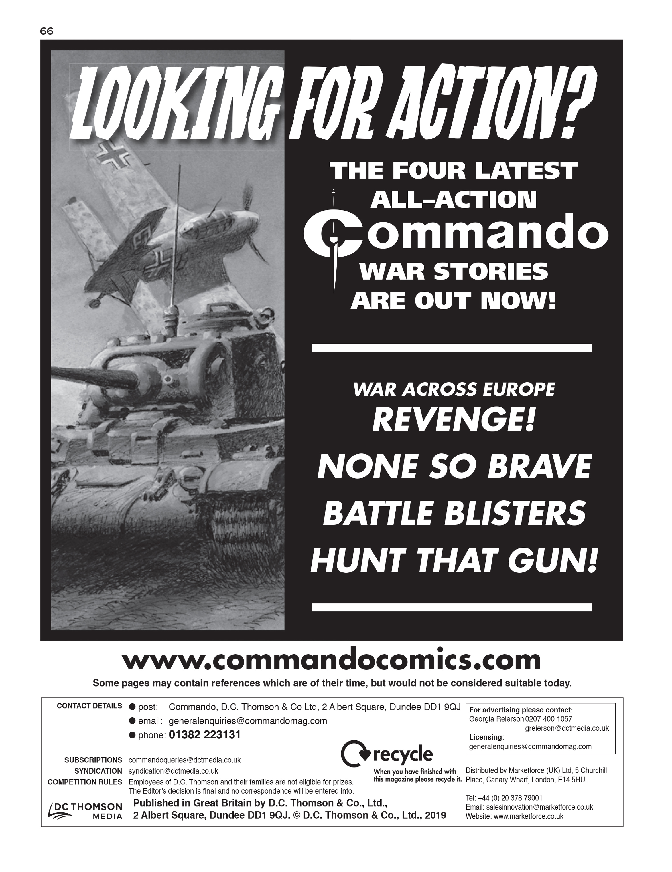 Read online Commando: For Action and Adventure comic -  Issue #5213 - 65