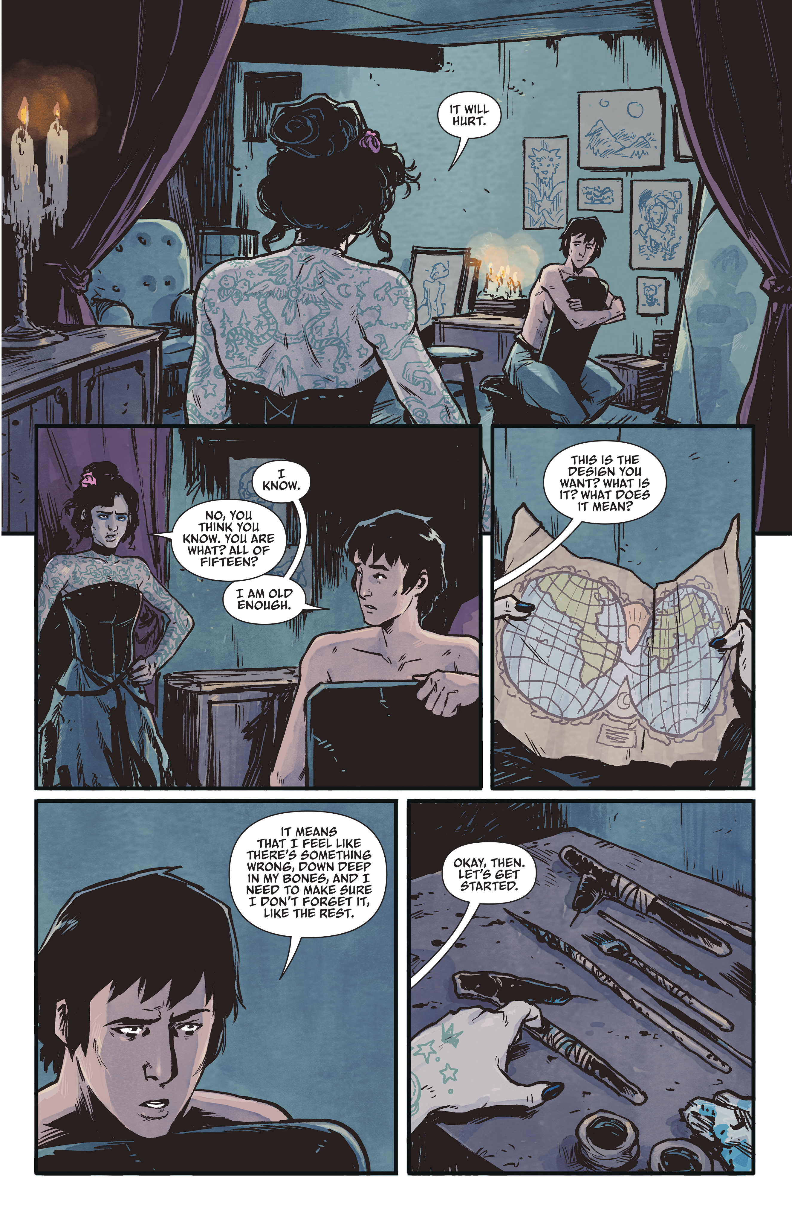 Read online The Woods comic -  Issue # _Yearbook Edition 3 (Part 2) - 84