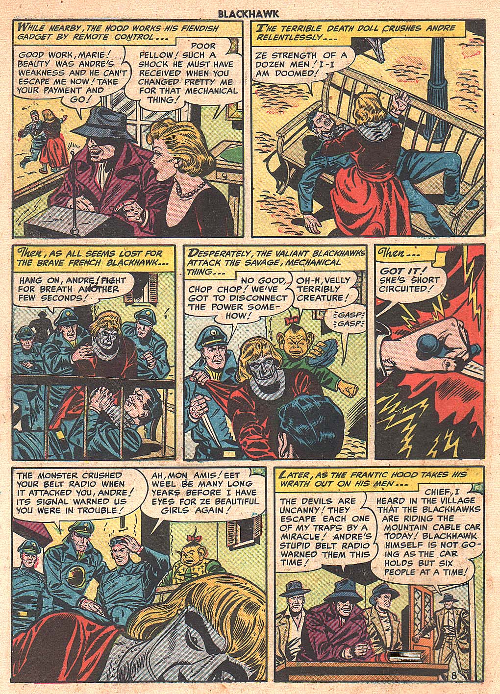 Read online Blackhawk (1957) comic -  Issue #74 - 10