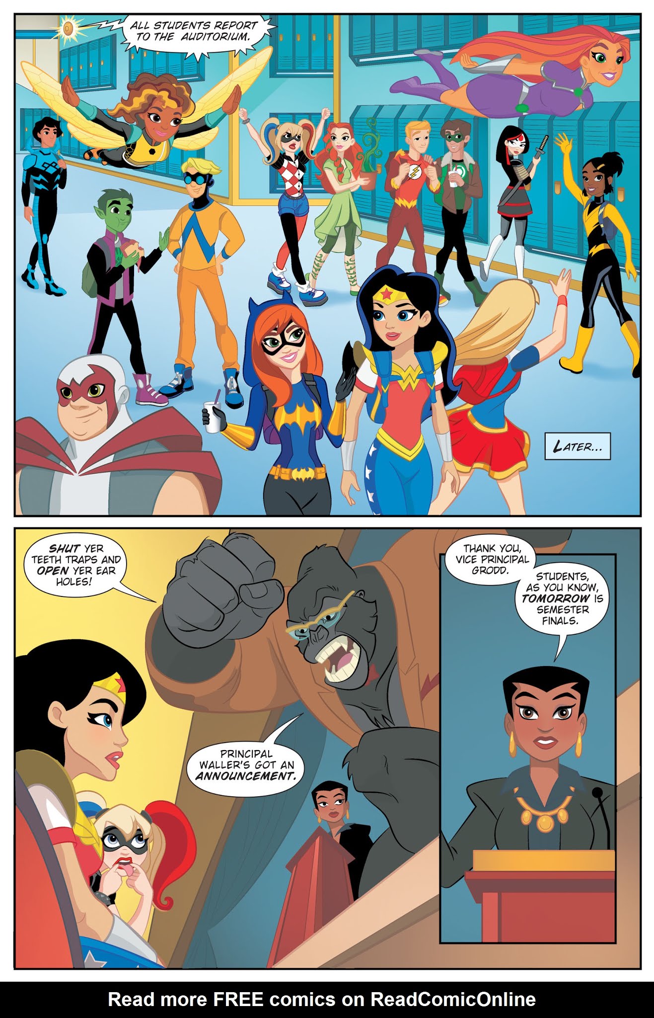 Read online DC Super Hero Girls: Finals Crisis comic -  Issue # TPB - 10