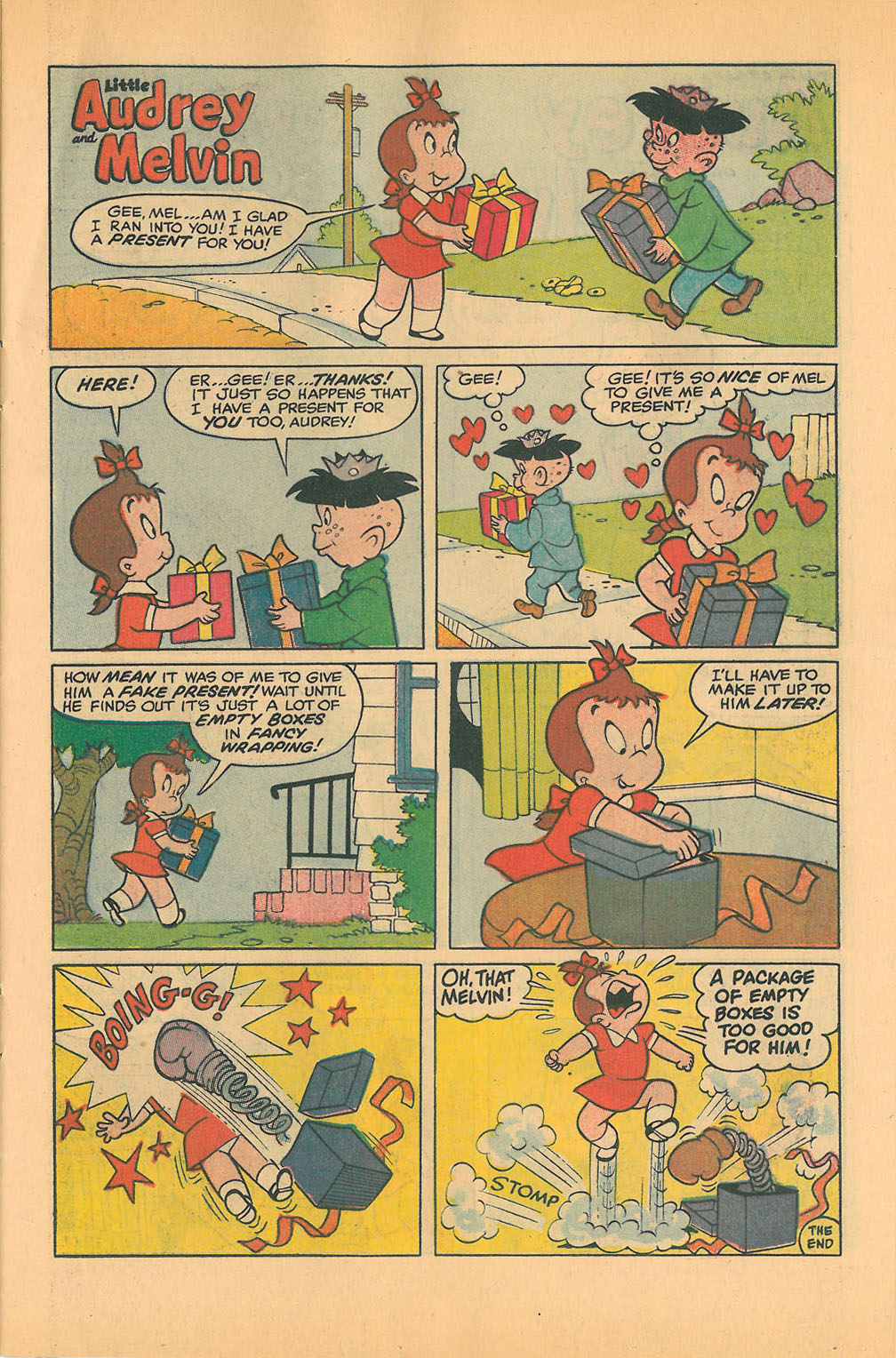 Read online Little Audrey And Melvin comic -  Issue #39 - 11
