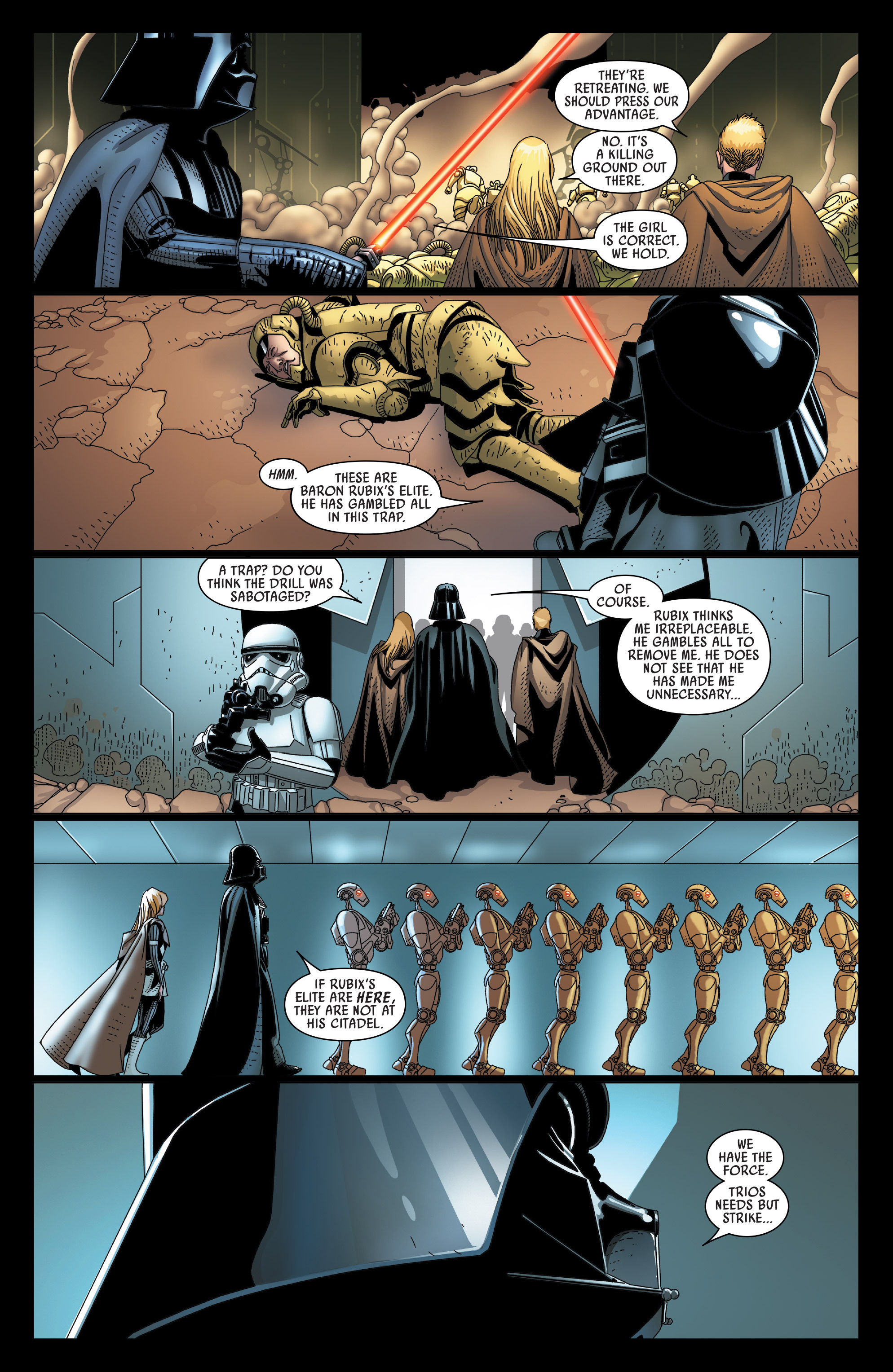 Read online Darth Vader comic -  Issue #18 - 12