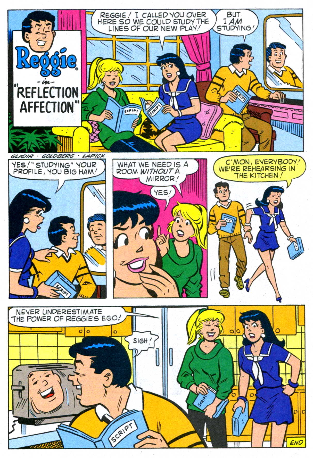 Read online Reggie's Revenge comic -  Issue #3 - 10